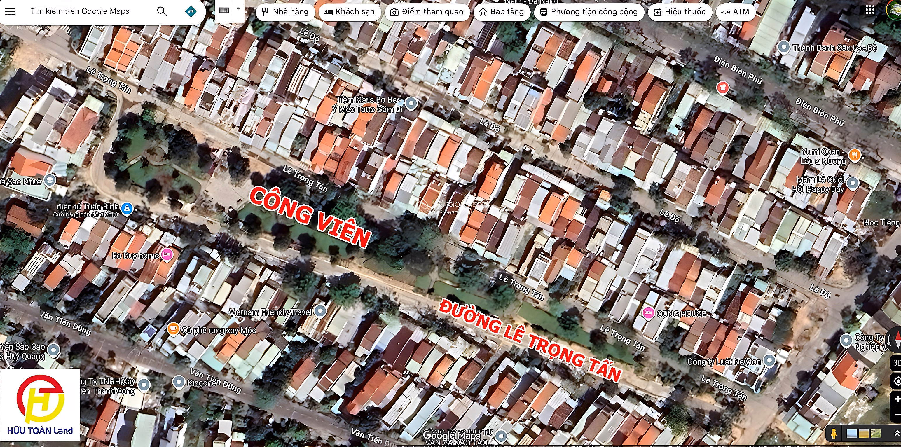 Selling land lot of 100 m2; Le Trong Tan street - Hoi An. Free level 4 house. Price only 2.8 billion