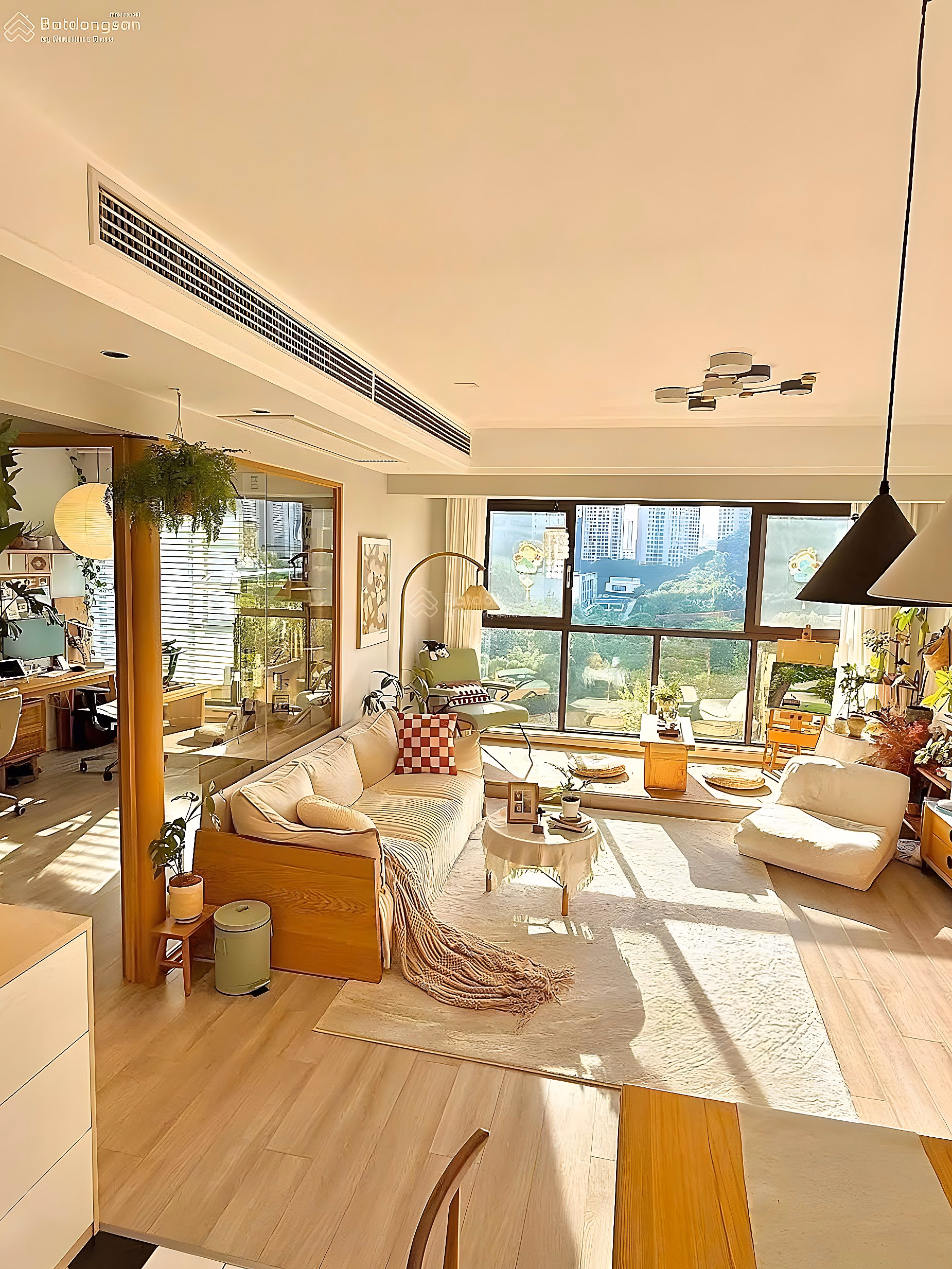 Botanica Premier apartment for rent, 16 million, 80m2, 2 bedrooms, 2 bathrooms, room 2, Tan Binh district, HCM, preferential price