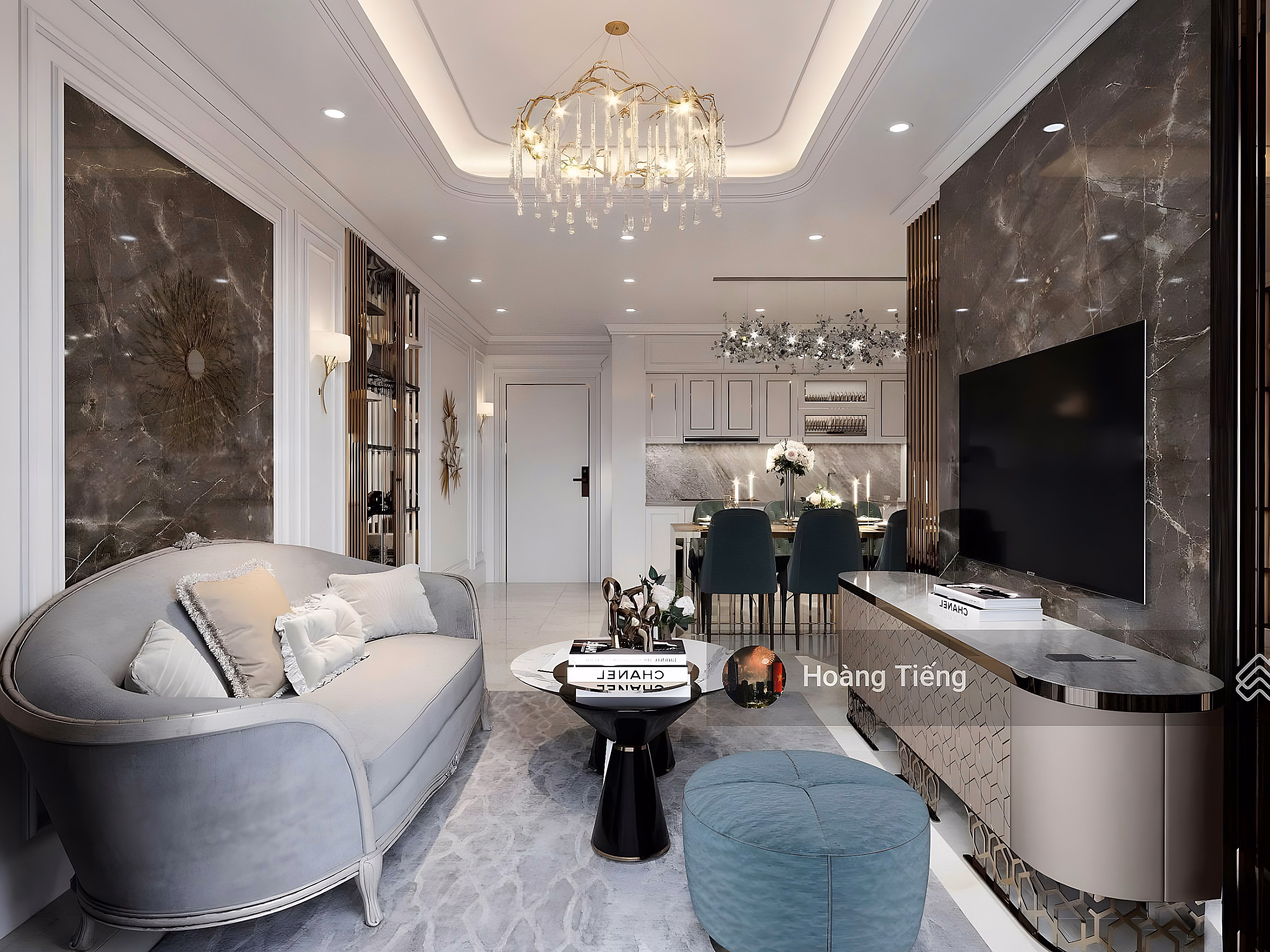 CH Newton, 38 Truong Quoc Dung, urgent rent. Area: 78m2 2 bedrooms/2 bathrooms, Price: 17.5 million/month***