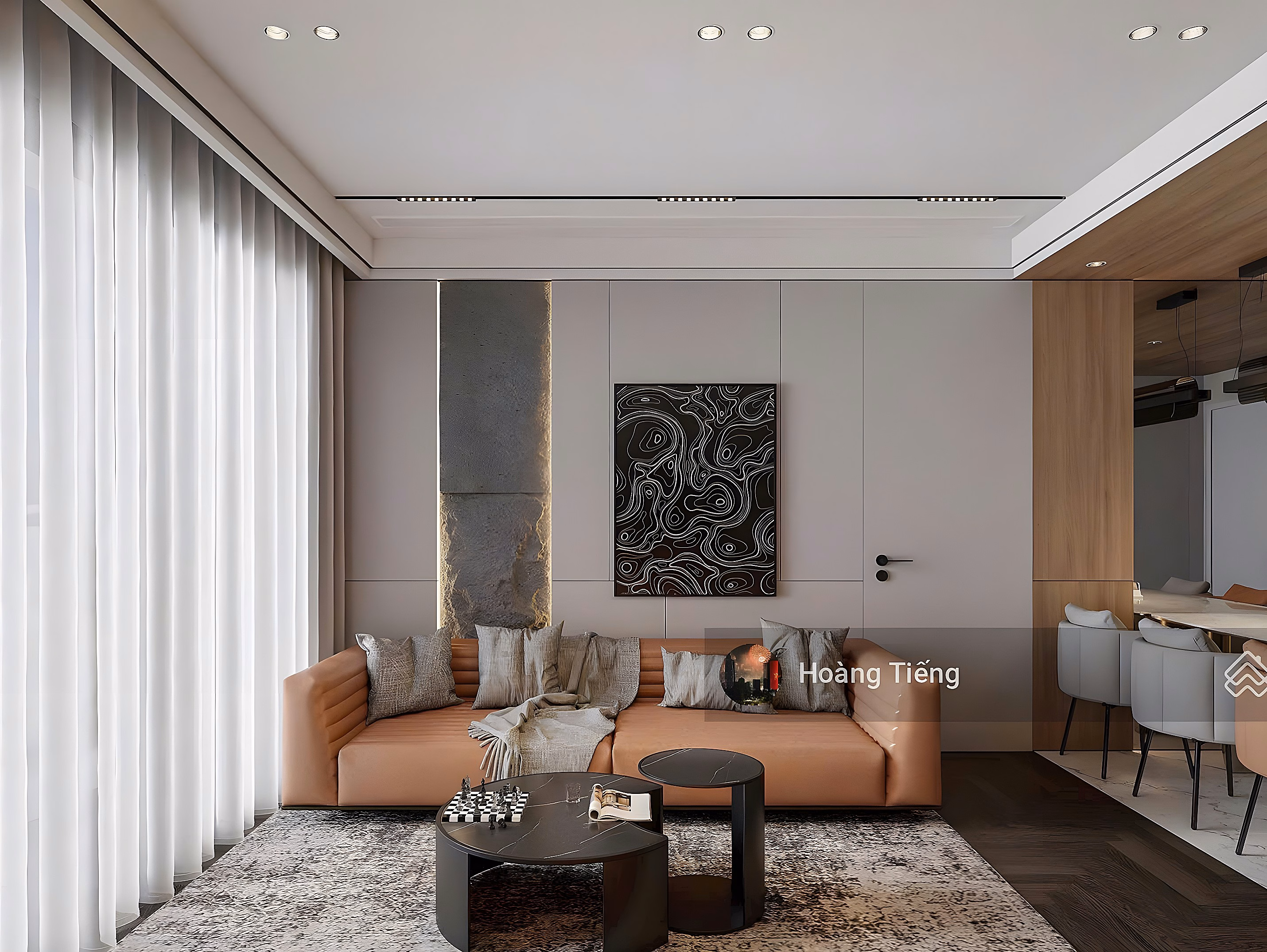 Apartment for rent urgently at Kingdom 101, District 10, area: 78m², 2 bedrooms, price: 17 million/month***