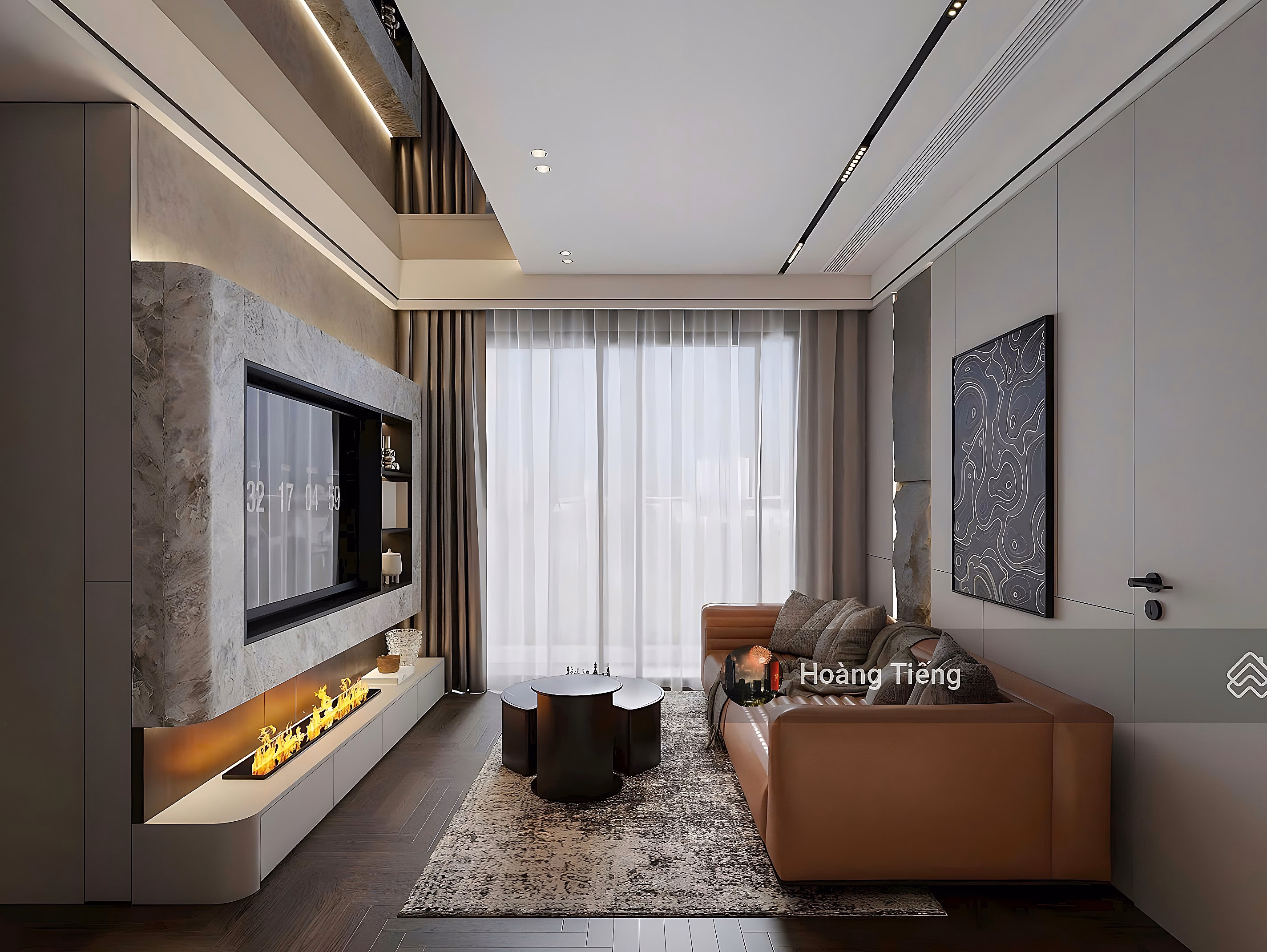 Apartment for rent urgently at Kingdom 101, District 10, area: 78m², 2 bedrooms, price: 17 million/month***
