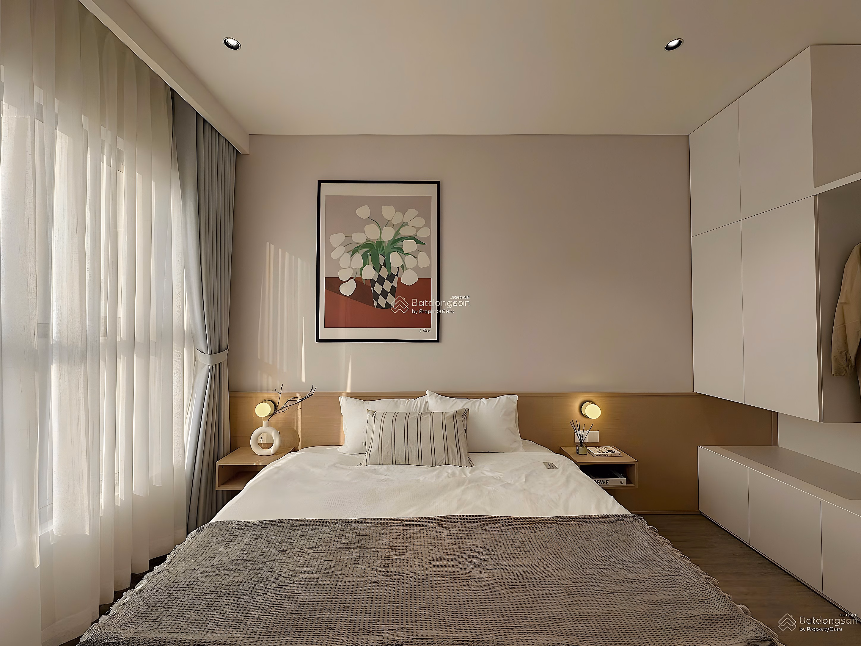 Apartment for rent with 2 bedrooms, 2 bathrooms, 80m2 at Celesta Rise, 20 million VND