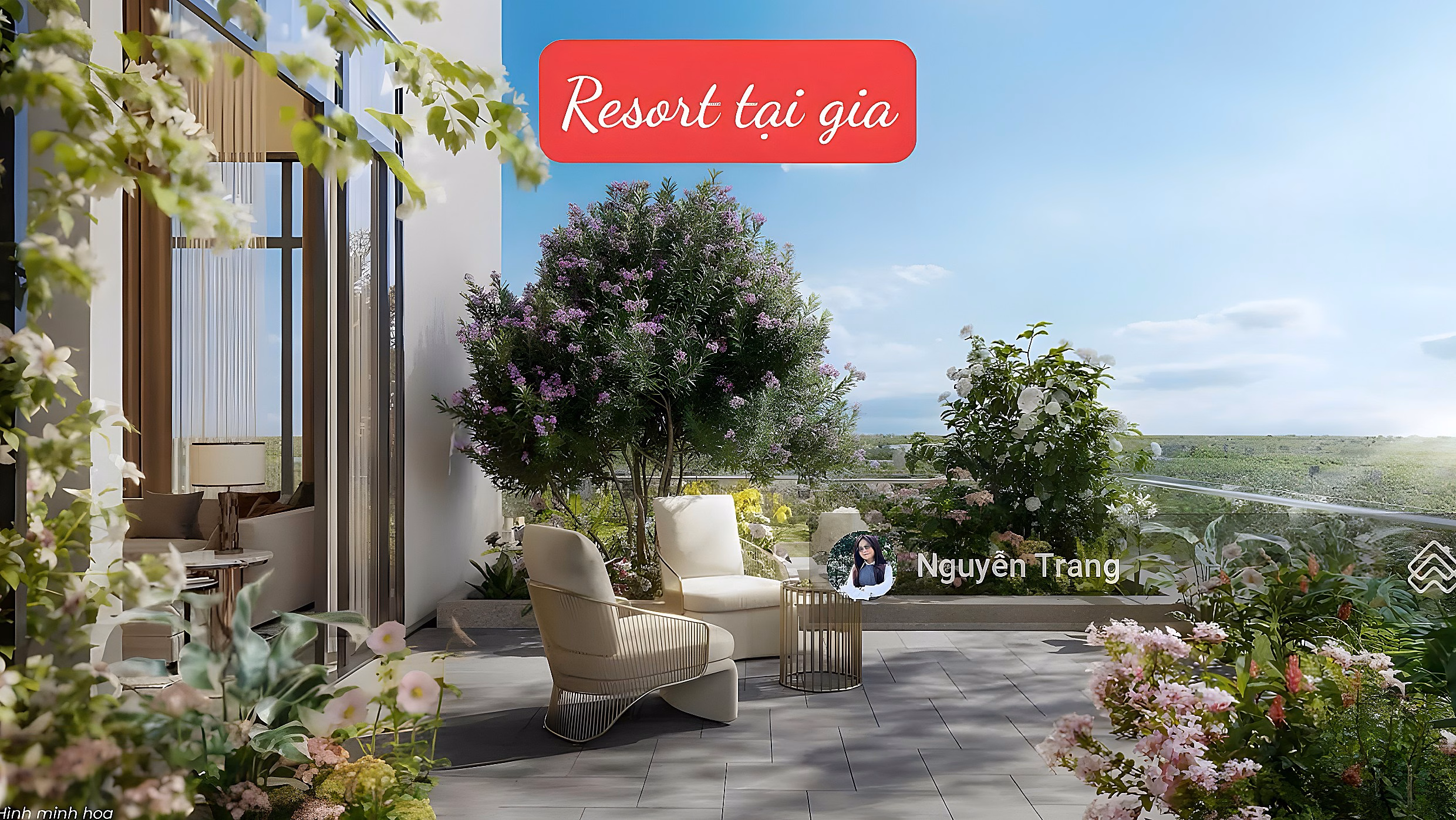 The highest quality NG Sky Villa with garden and private swimming pool, Noble Tay Ho, is operated 5* by WorldHotels