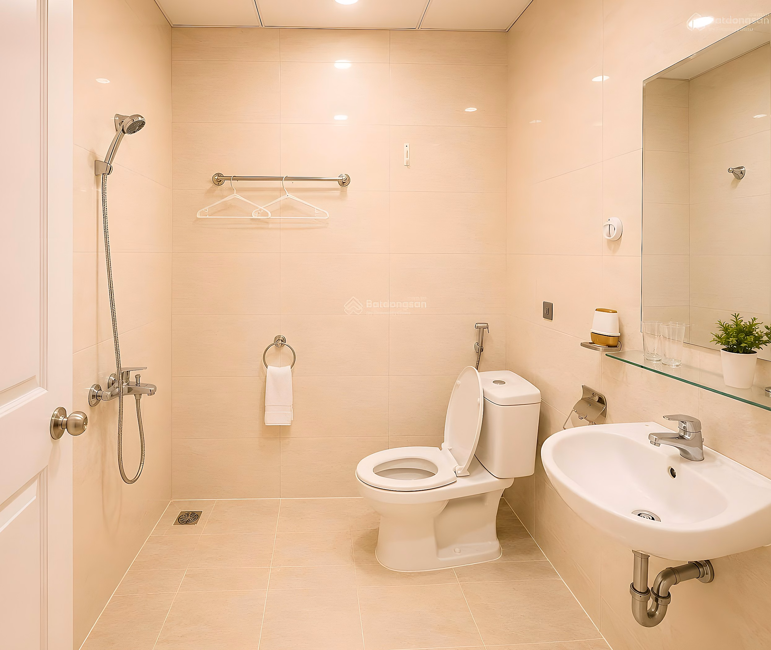 Apartment for rent with 2 bedrooms, 2 bathrooms, great price in Muong Thanh Khanh Hoa, Nha Trang, Khanh Hoa, 60m2