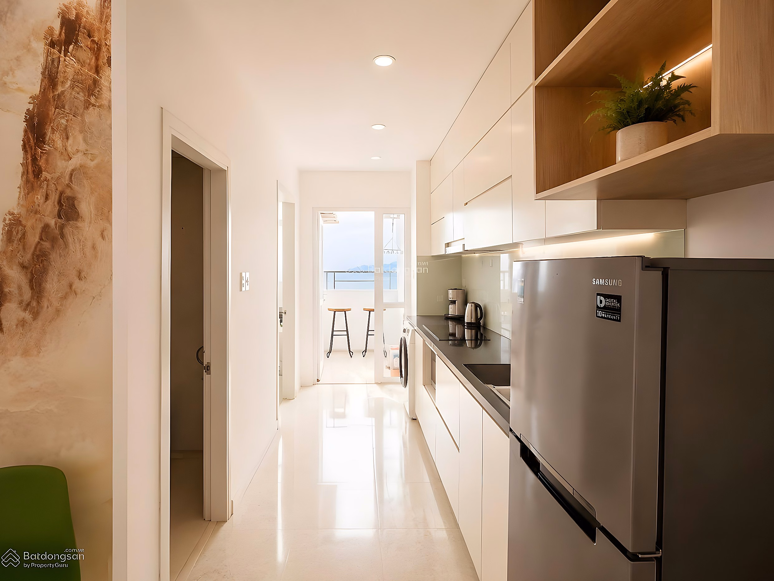 Apartment for rent with 2 bedrooms, 2 bathrooms, great price in Muong Thanh Khanh Hoa, Nha Trang, Khanh Hoa, 60m2