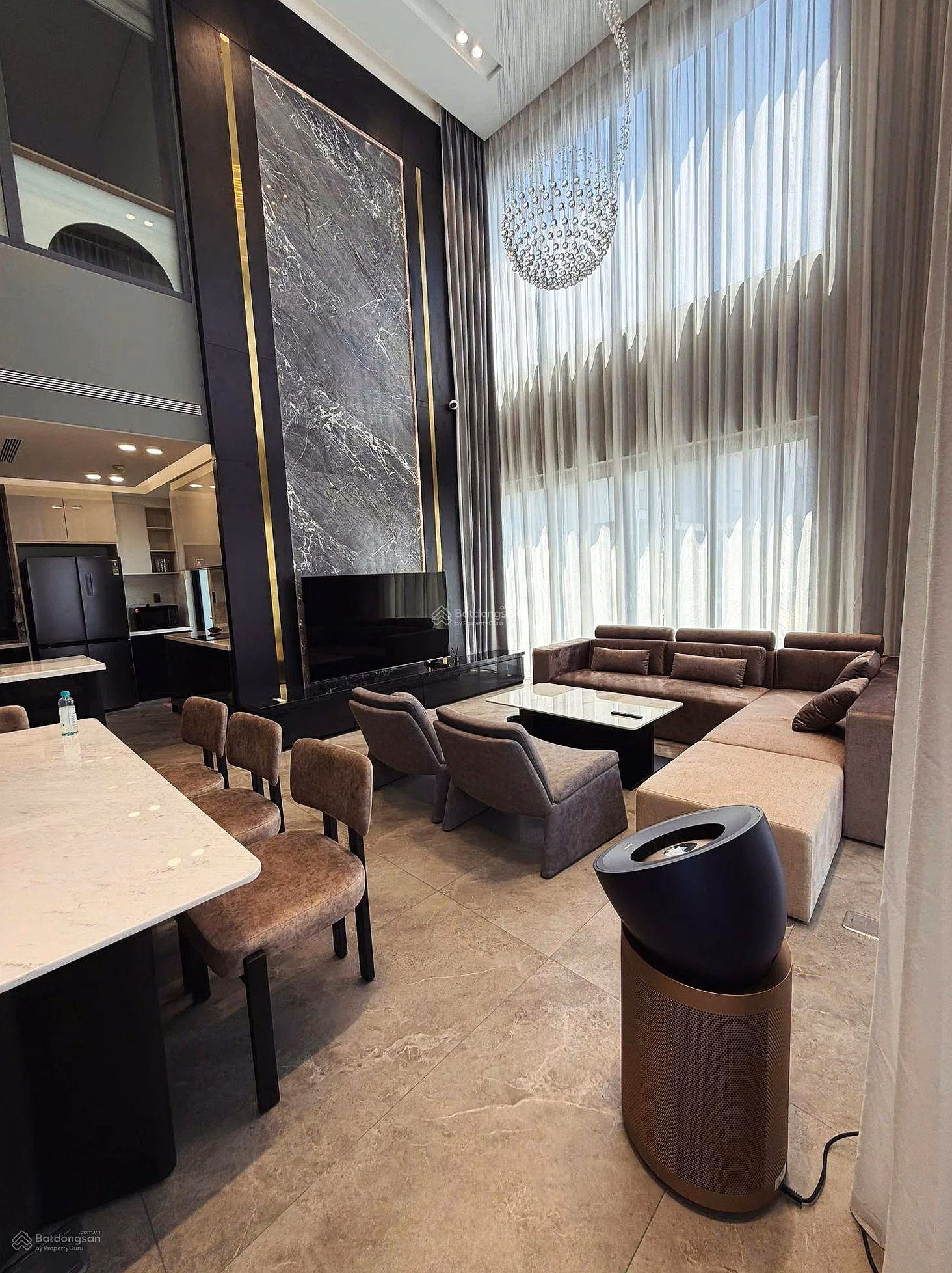 One Verandah penthouse for rent 220m2 - 3 bedrooms 4 bathrooms - full luxury furniture