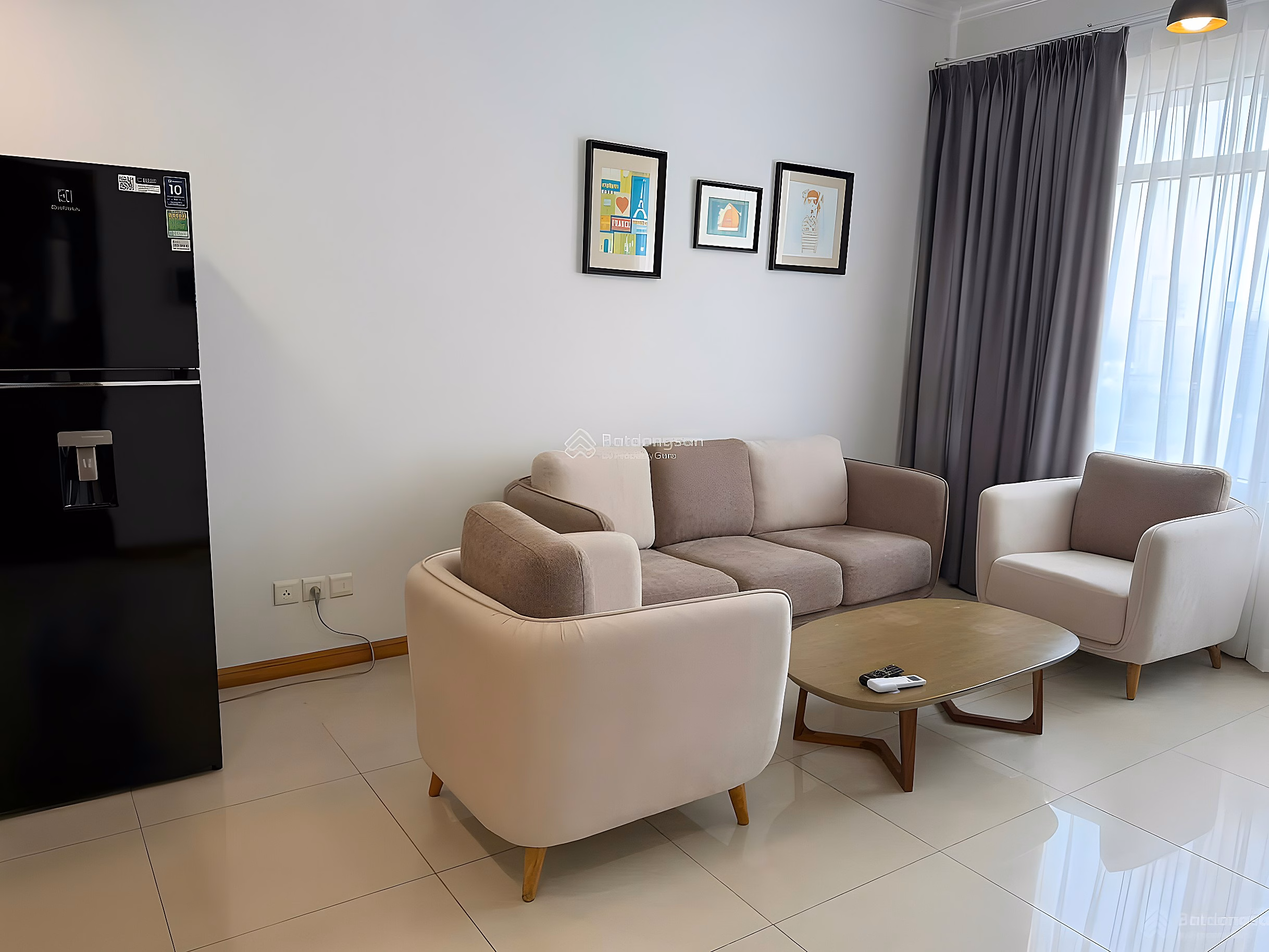 Saigon Pearl apartment for rent, 18.5 million, 89m2, 2 bedrooms, 2 bathrooms, view of district 1, most beautiful in the area