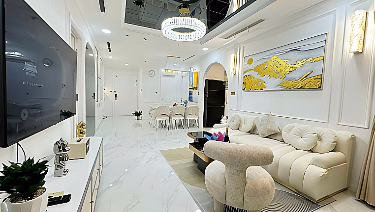 Saigon Pearl apartment for rent, 28 million VND, 135 m2, 3 bedrooms, 2 bathrooms