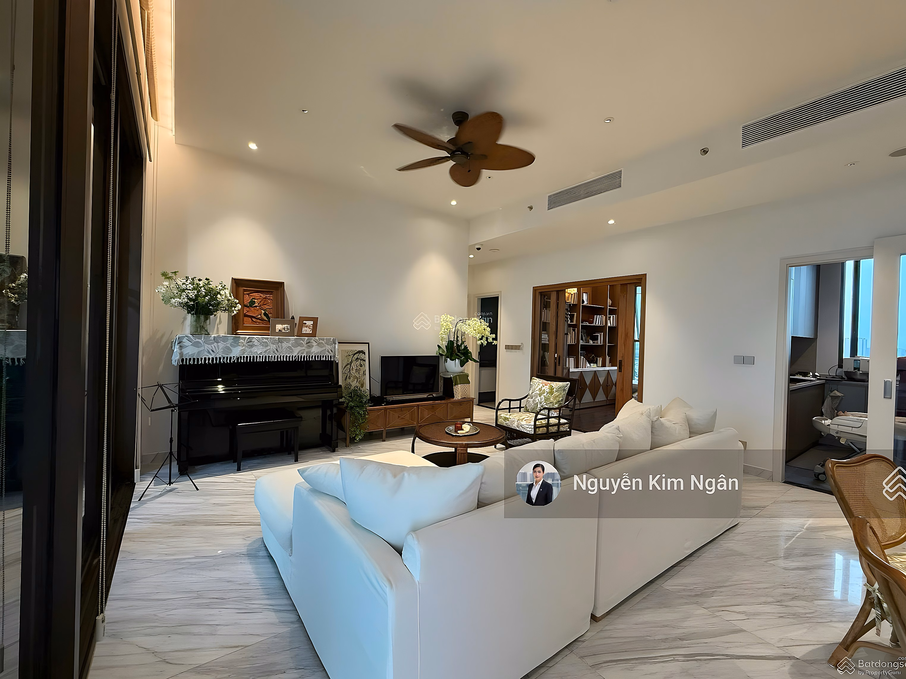 DEFINE apartment for rent 4 bedrooms + 1 bedroom mad - 6 bathrooms - 325m2, 158 million/month