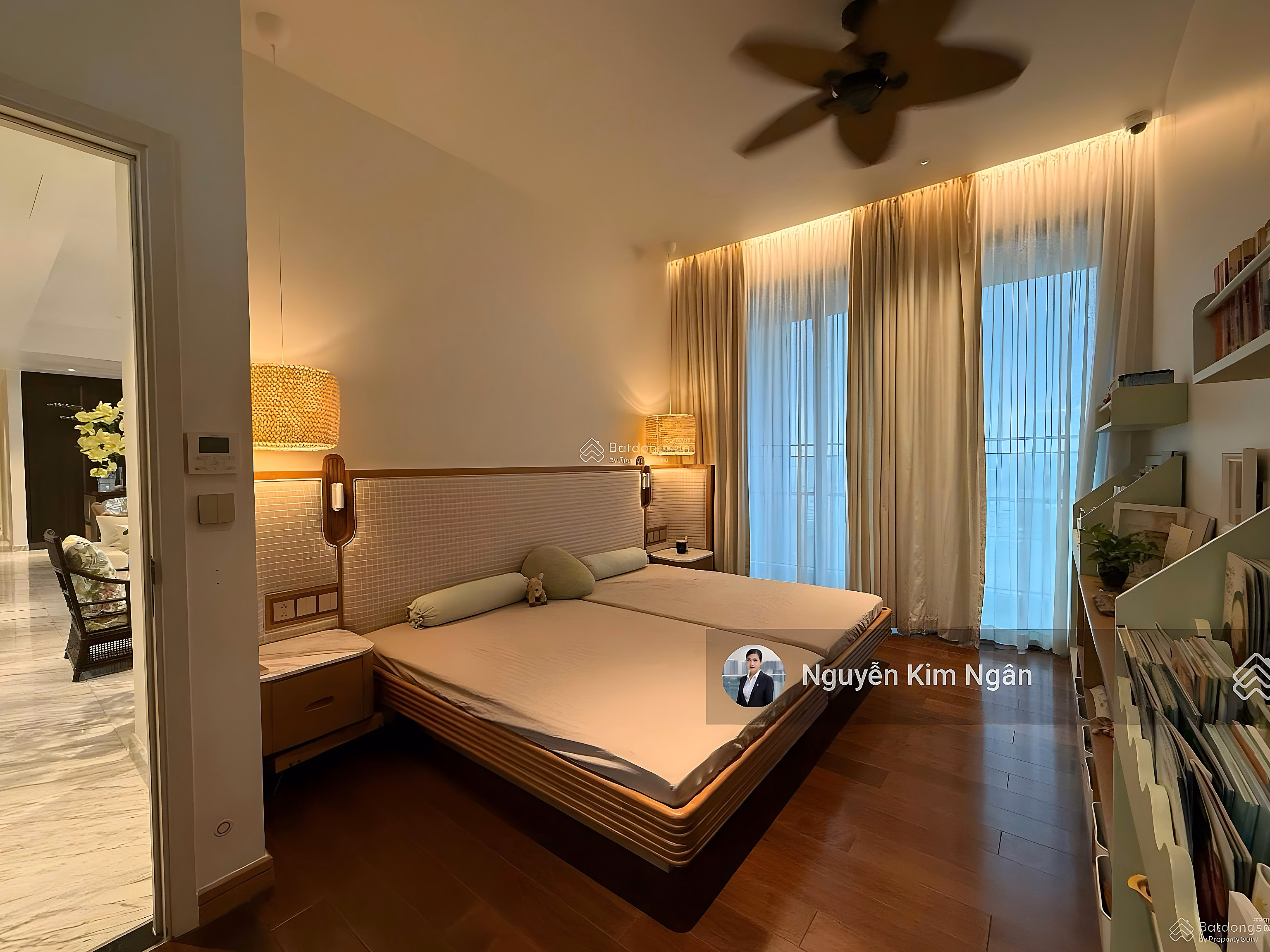 DEFINE apartment for rent 4 bedrooms + 1 bedroom mad - 6 bathrooms - 325m2, 158 million/month