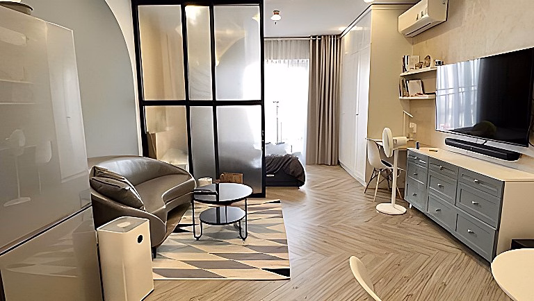 2 bedroom, 1 bathroom apartment for rent at B1 Truong Sa Apartment, 54m2, super bargain price 13 million VND