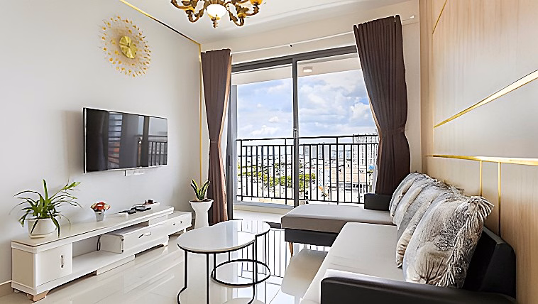 2 bedroom, 1 bathroom apartment for rent at B1 Truong Sa Apartment, 54m2, super bargain price 13 million VND