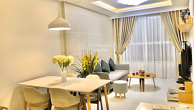 2 bedroom, 1 bathroom apartment for rent at B1 Truong Sa Apartment, 54m2, super bargain price 13 million VND