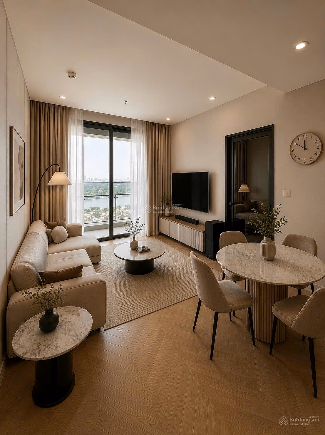 Owner Sends Lumiere Riverside 2 Bedroom River View Apartment for Rent, 24/7 Viewing Support