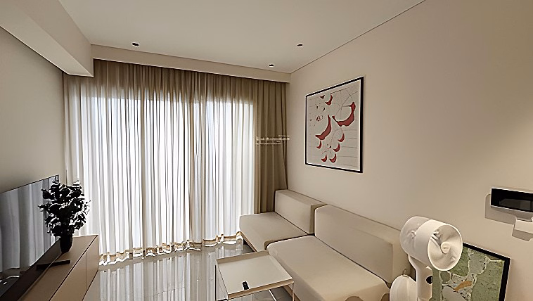 I have an empty apartment for rent right away, 2 bedrooms, 2 bathrooms, full interior at Moonlight Boulevard, price 12 million. Can stay right away