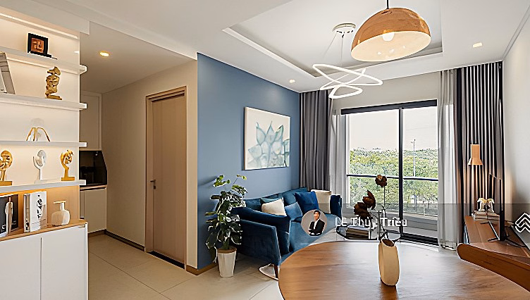I have an empty apartment for rent right away, 2 bedrooms, 2 bathrooms, full interior at Moonlight Boulevard, price 12 million. Can stay right away