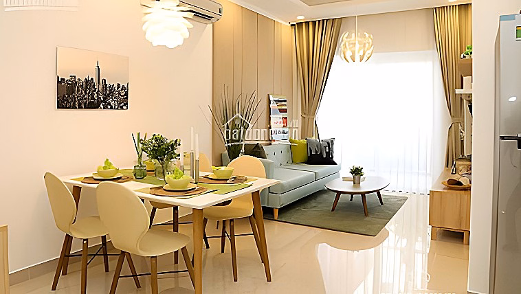 I have an empty apartment for rent right away, 2 bedrooms, 2 bathrooms, full interior at Moonlight Boulevard, price 12 million. Can stay right away