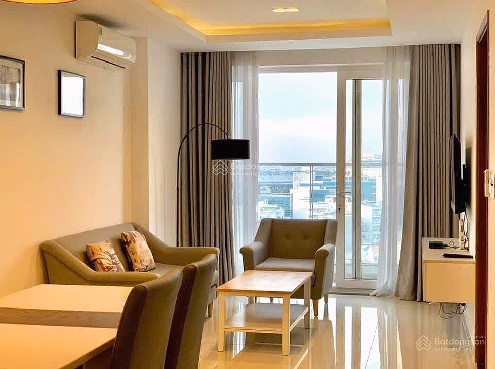 The Gold View apartment for rent, 16 million VND, 67 m2, 2 bedrooms, 1 bathroom, full amenities