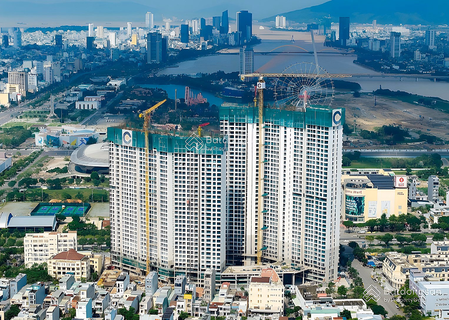 OWNER FOR URGENT SELLING MASTERI RIVERA APARTMENT IN DA NANG 2BR 67.1M2 VIEW OF THE COOL SOUTH HAN RIVER FOR ONLY 6.2 BILLION