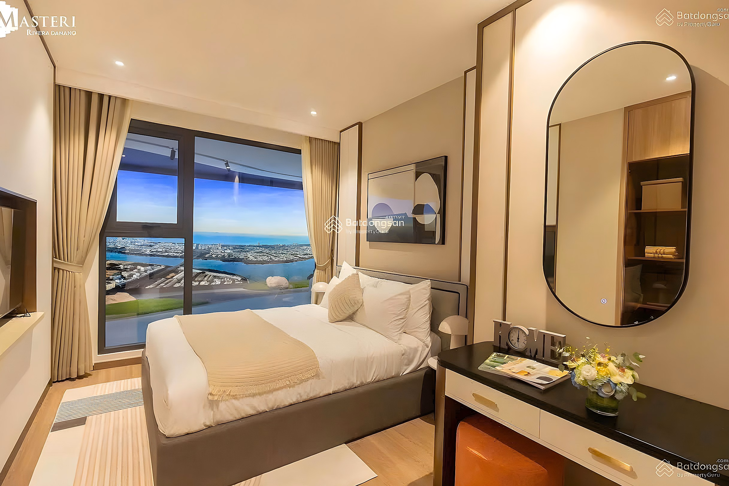 OWNER FOR URGENT SELLING MASTERI RIVERA APARTMENT IN DA NANG 2BR 67.1M2 VIEW OF THE COOL SOUTH HAN RIVER FOR ONLY 6.2 BILLION