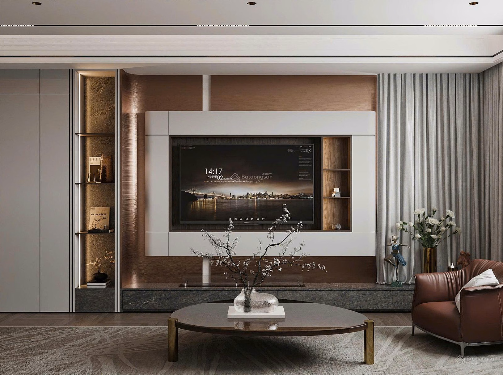 Mipec Xuan Thuy cc for sale, high floor, cool direction, ready book, with car slot 72m2 2n2vs fully furnished, price slightly 8 billion