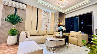 I'm a homeowner who wants to sell an apartment of 171 square meters, 3 bedrooms, 3 bathrooms at Dolphin Plaza apartment complex, fully furnished and has a car slot