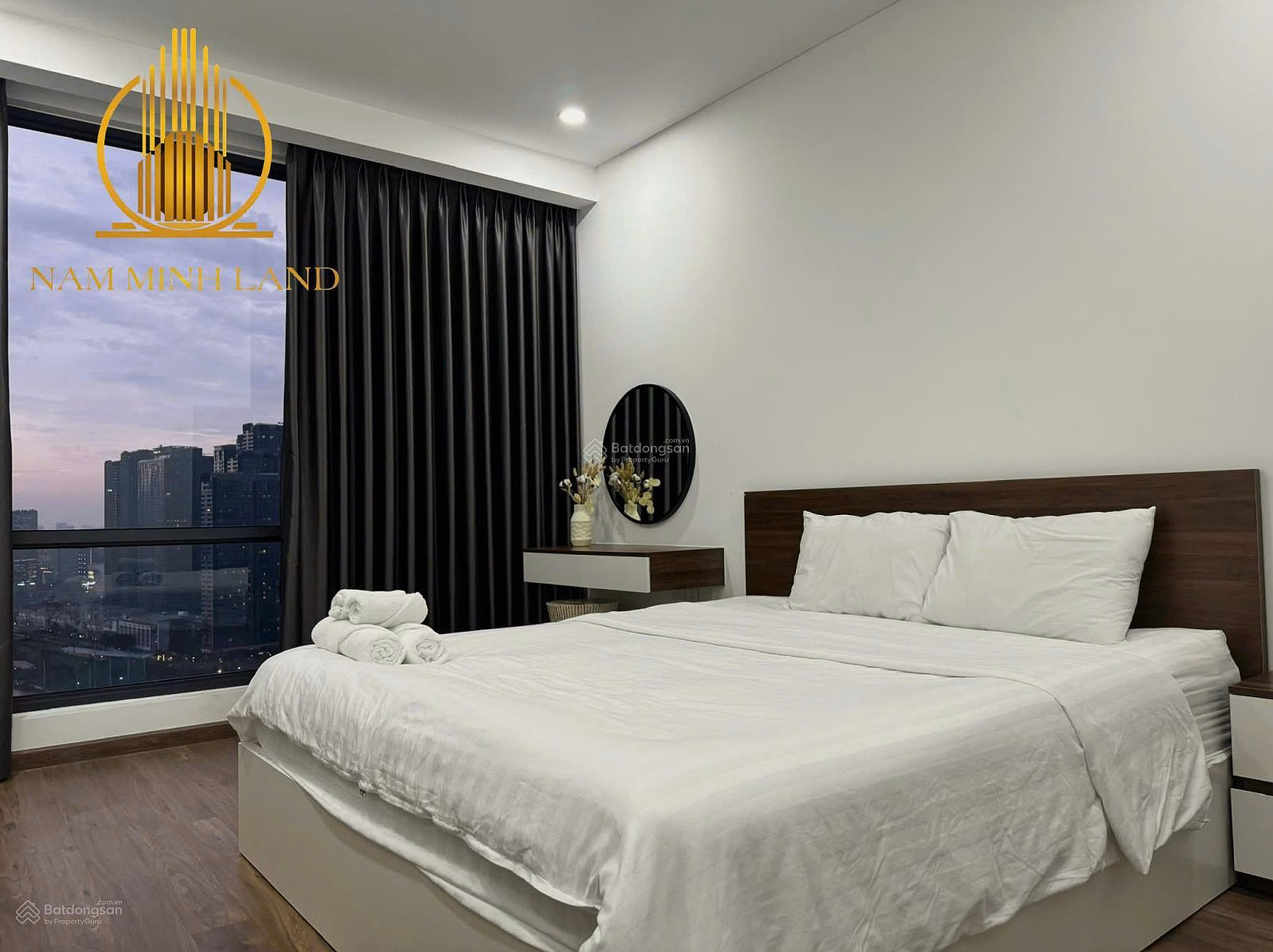 Nam Minh Land - Opal Saigon Pearl for rent, 2 bedrooms, fully furnished, high floor, move in immediately