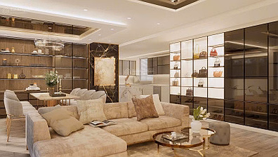 Tran Ke Xuong Apartment, PN: 65m2, 2 bedrooms, with furniture, 8 million/month