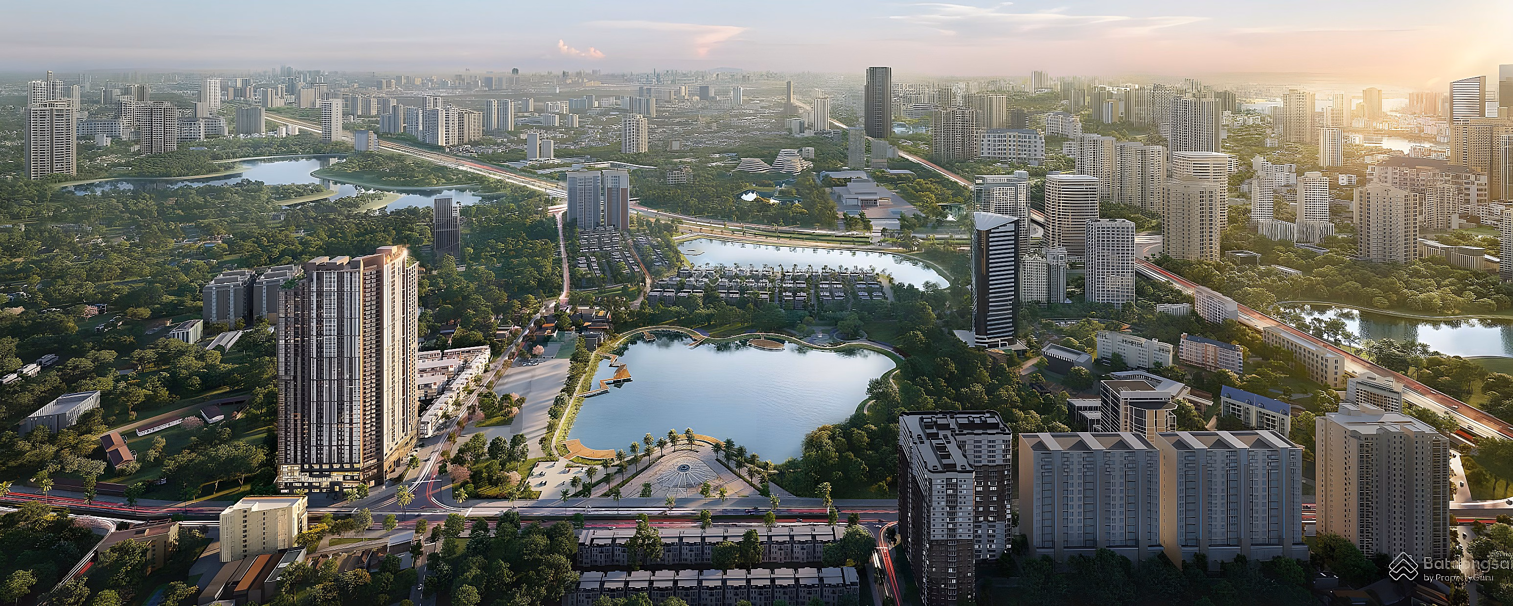 Iconia Mipec To Huu 2-bedroom apartment 75m2 near Me Tri lake only 95 million/m2, open middle floor, high-class furniture