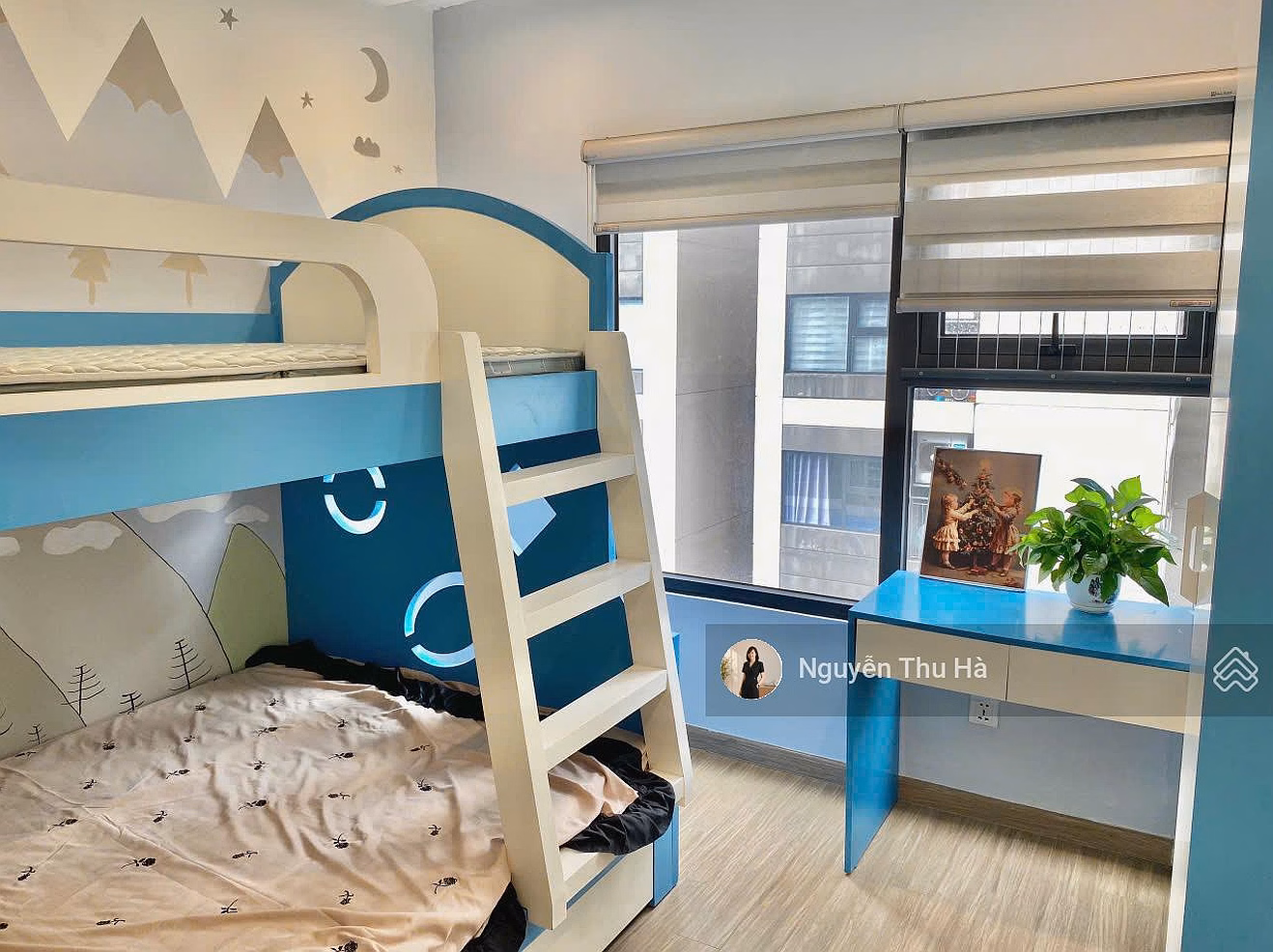 The owner transferred to work and needs to quickly sell the 2N2VS apartment, 63m, beautiful corner, fully furnished, red book at OceanPark GL
