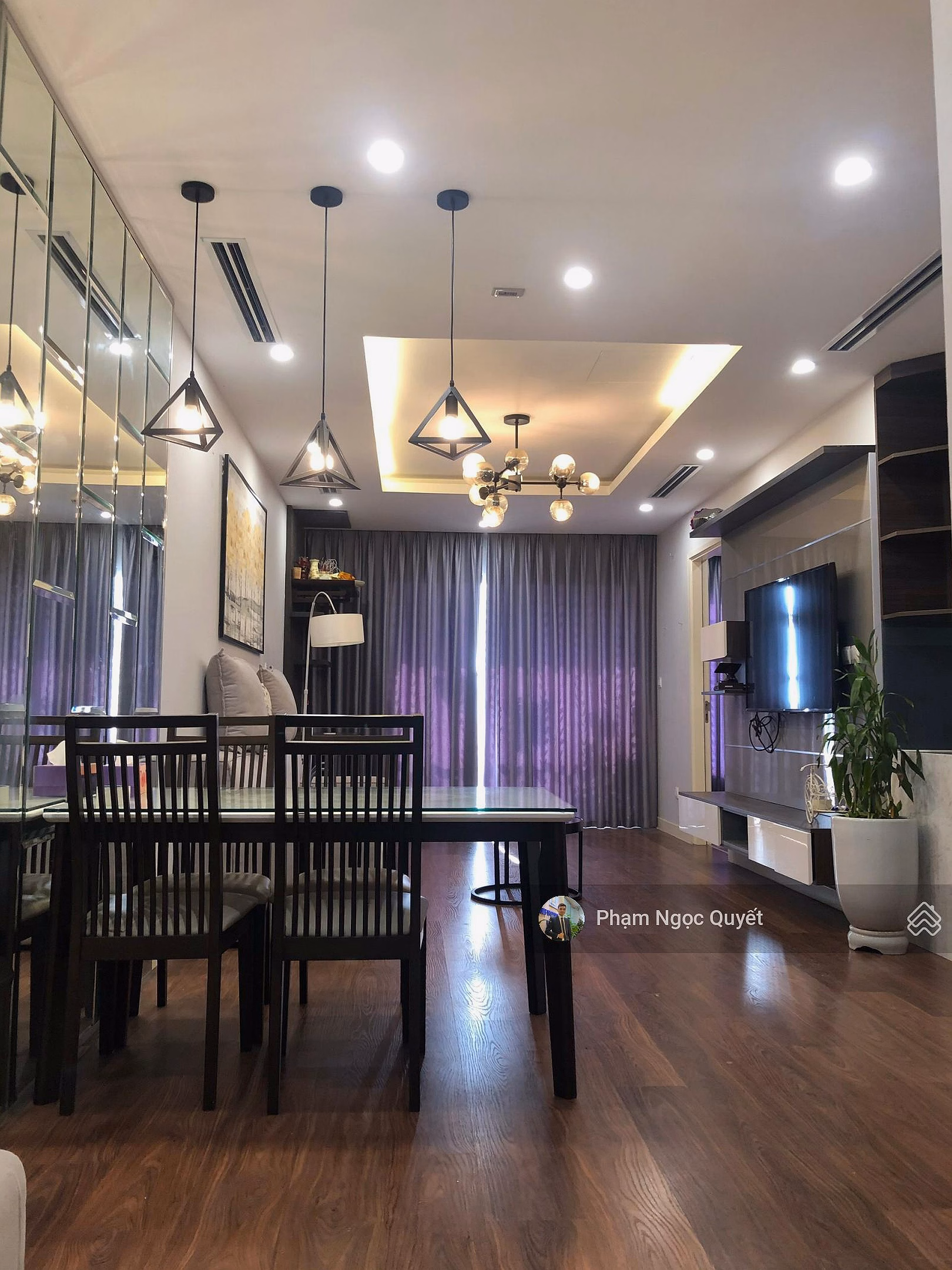 (Real price) owner sells apartment 69m2, 2 bedrooms - 2 bathrooms + full furniture, price 7.8 billion CC Imperia Garden