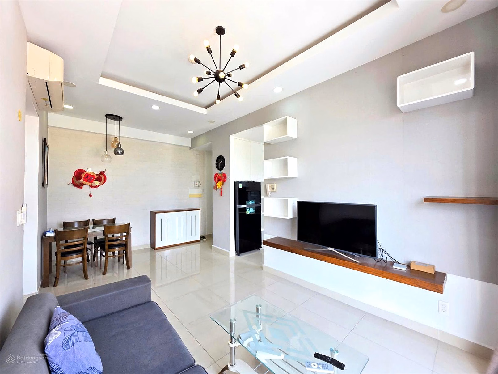 Corner apartment for rent with 2 bedrooms/2 bathrooms, 73m2, open view, internet included - The Botanica