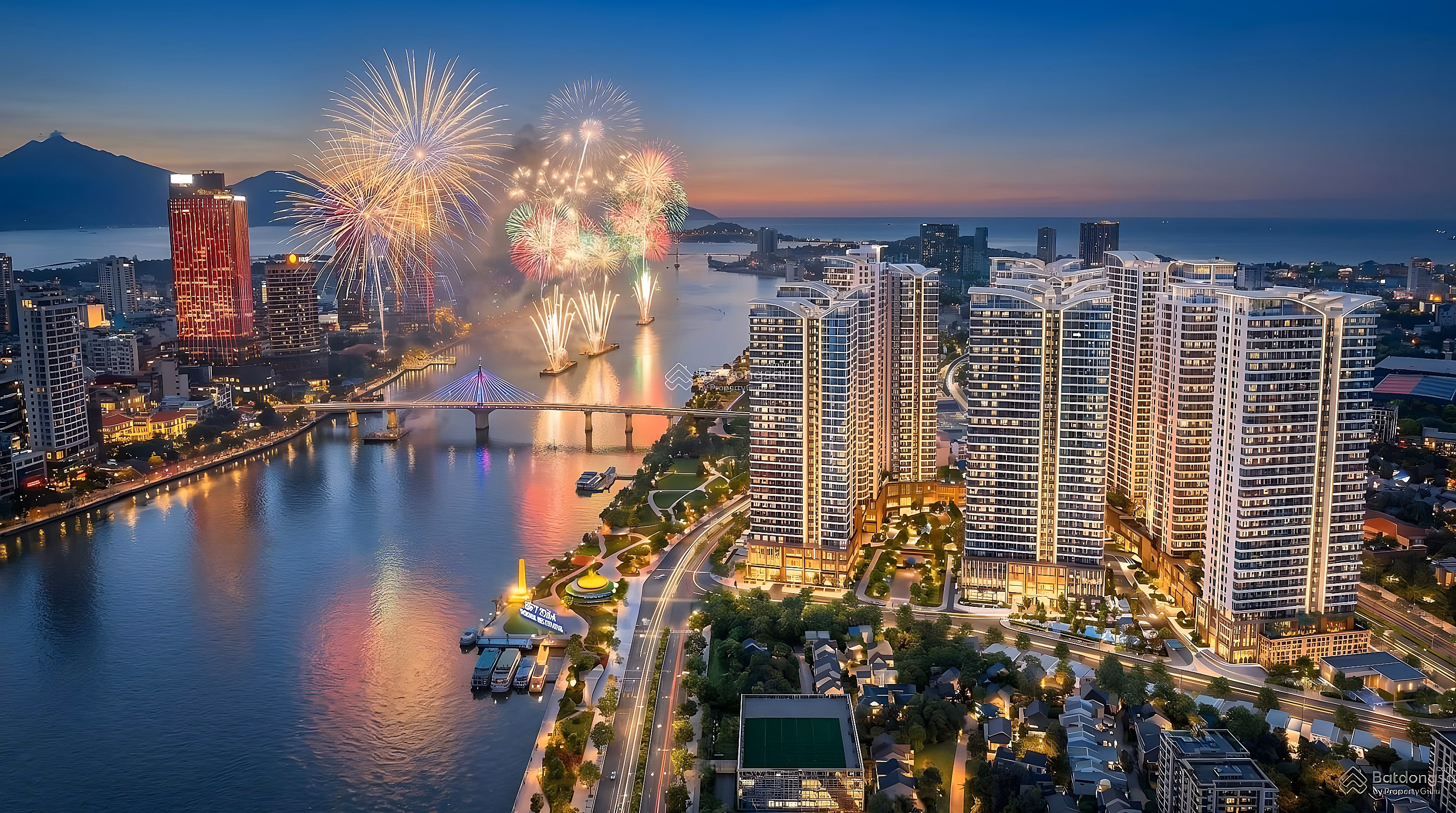 Quick sale of corner apartment with 2 bedrooms+ and 3 bedrooms facing the Han River with large area at Capital Square from only 7 billion