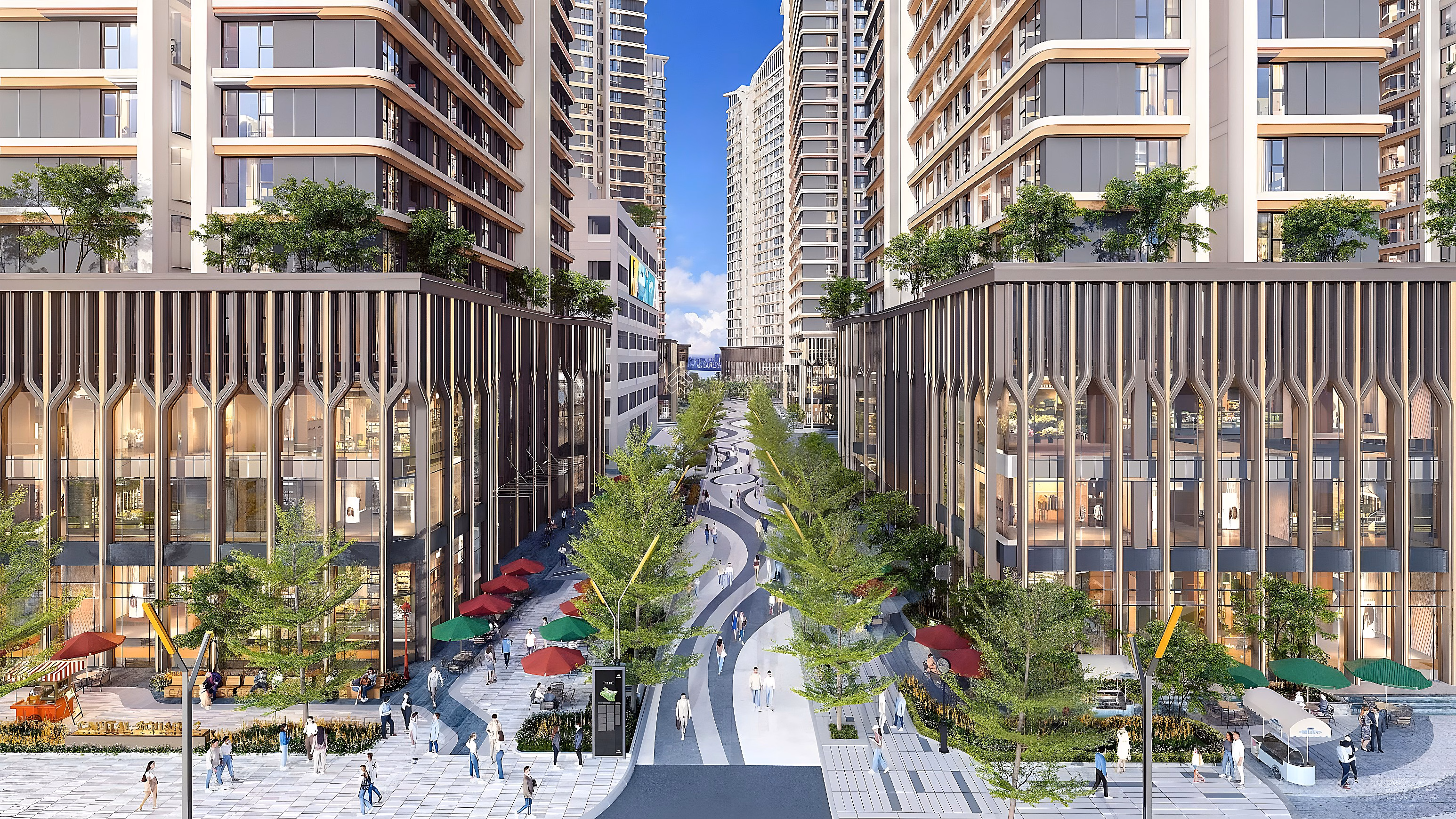 Quick sale of corner apartment with 2 bedrooms+ and 3 bedrooms facing the Han River with large area at Capital Square from only 7 billion