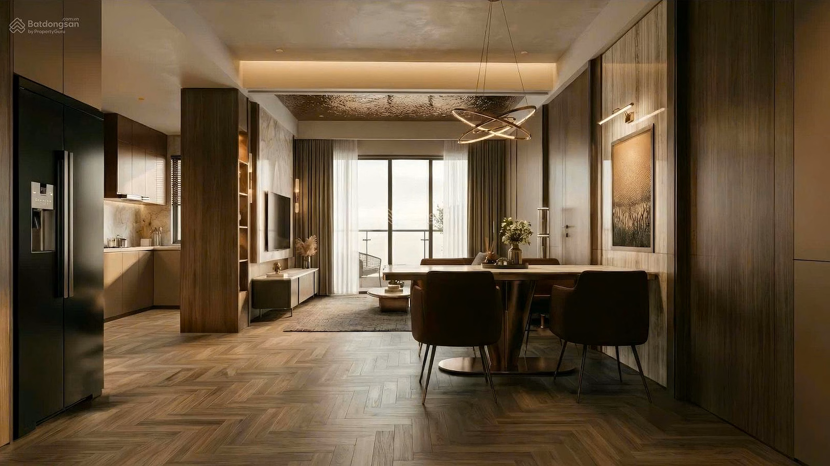 3 bedrooms on the middle floor with open view towards SE, super cool price 11.9 billion only 104 million/m2 Mipec To Huu near Le Van Luong