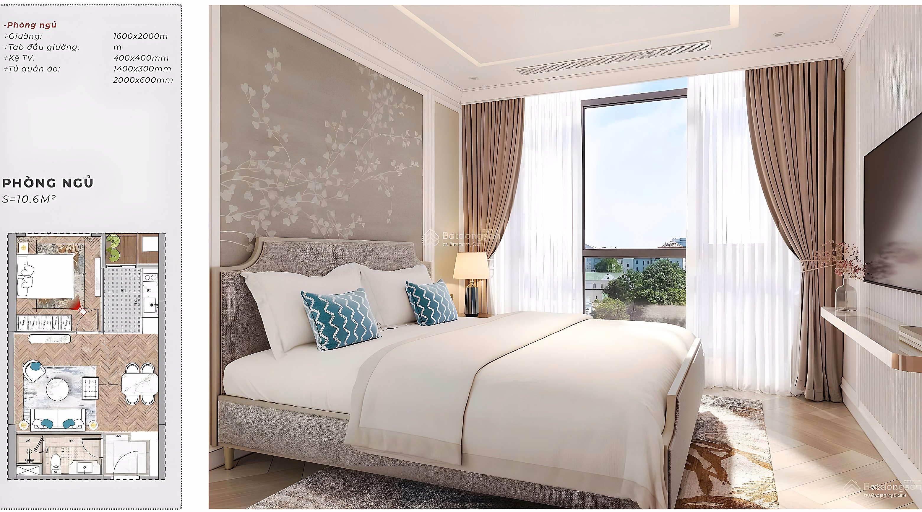Selling a 1-bedroom, 2-bedroom apartment with super nice view of the square and Han River at Capital Square