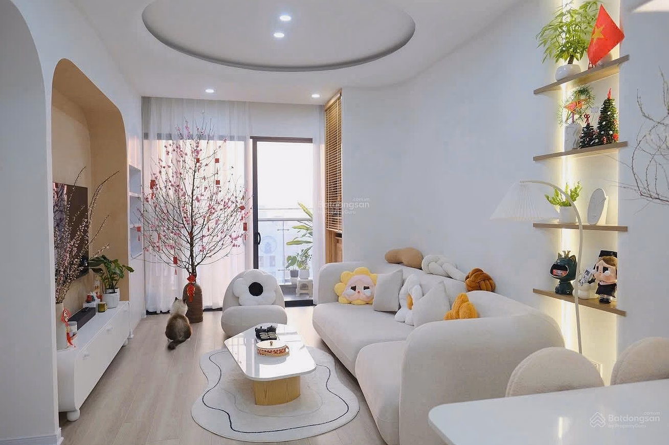 Selling 2-bedroom corner apartment, apartment 60B Nguyen Huy Tuong (opposite Hapulico), red book, car slot, 6.x billion