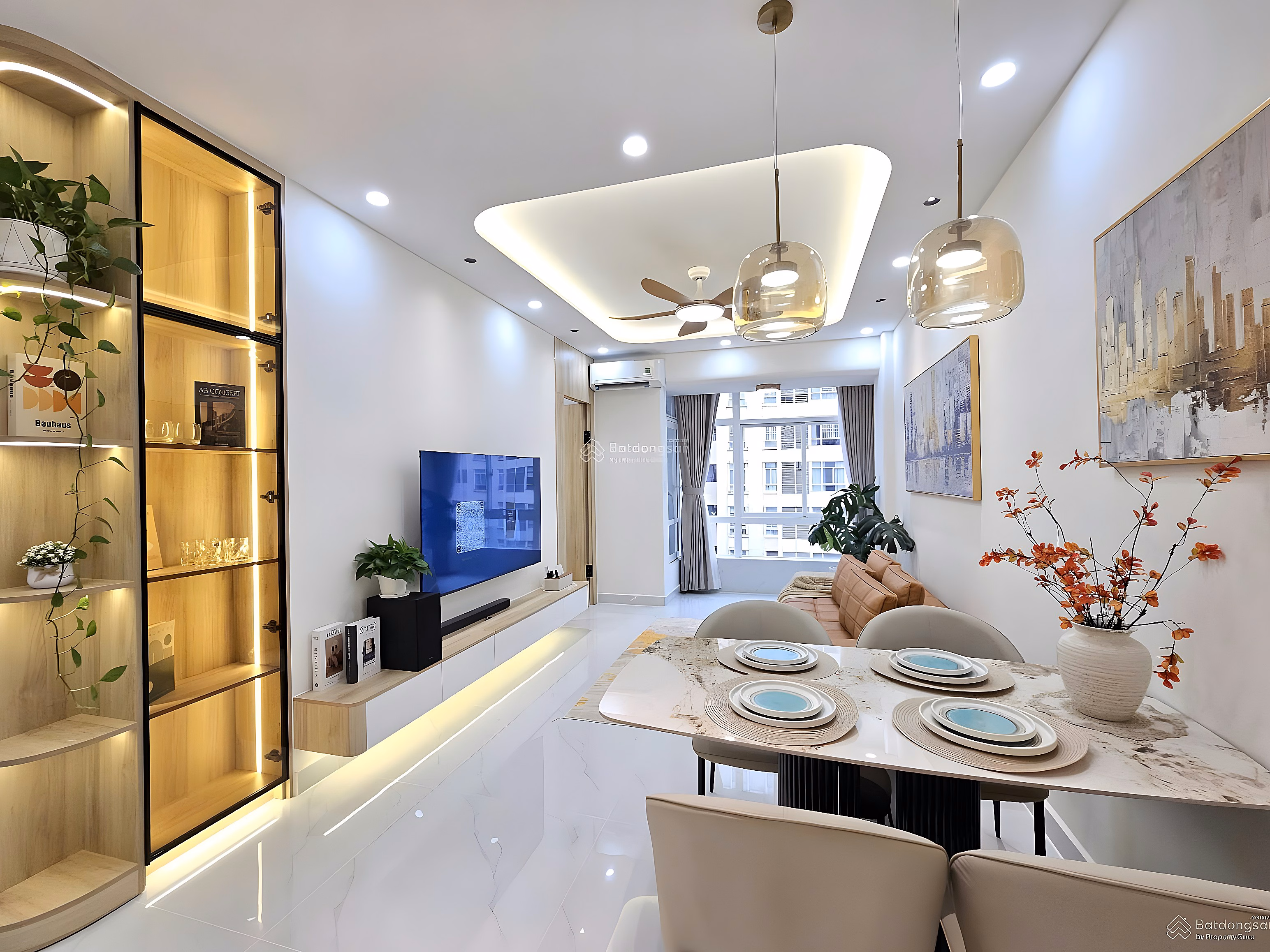 SKY GARDEN 3 APARTMENT FOR SALE, PHU MY HUNG, DISTRICT 7 - 3 BRs, 2 WCs, HIGH QUALITY FURNITURE, ON BOOKING 40 MILLION/MONTH