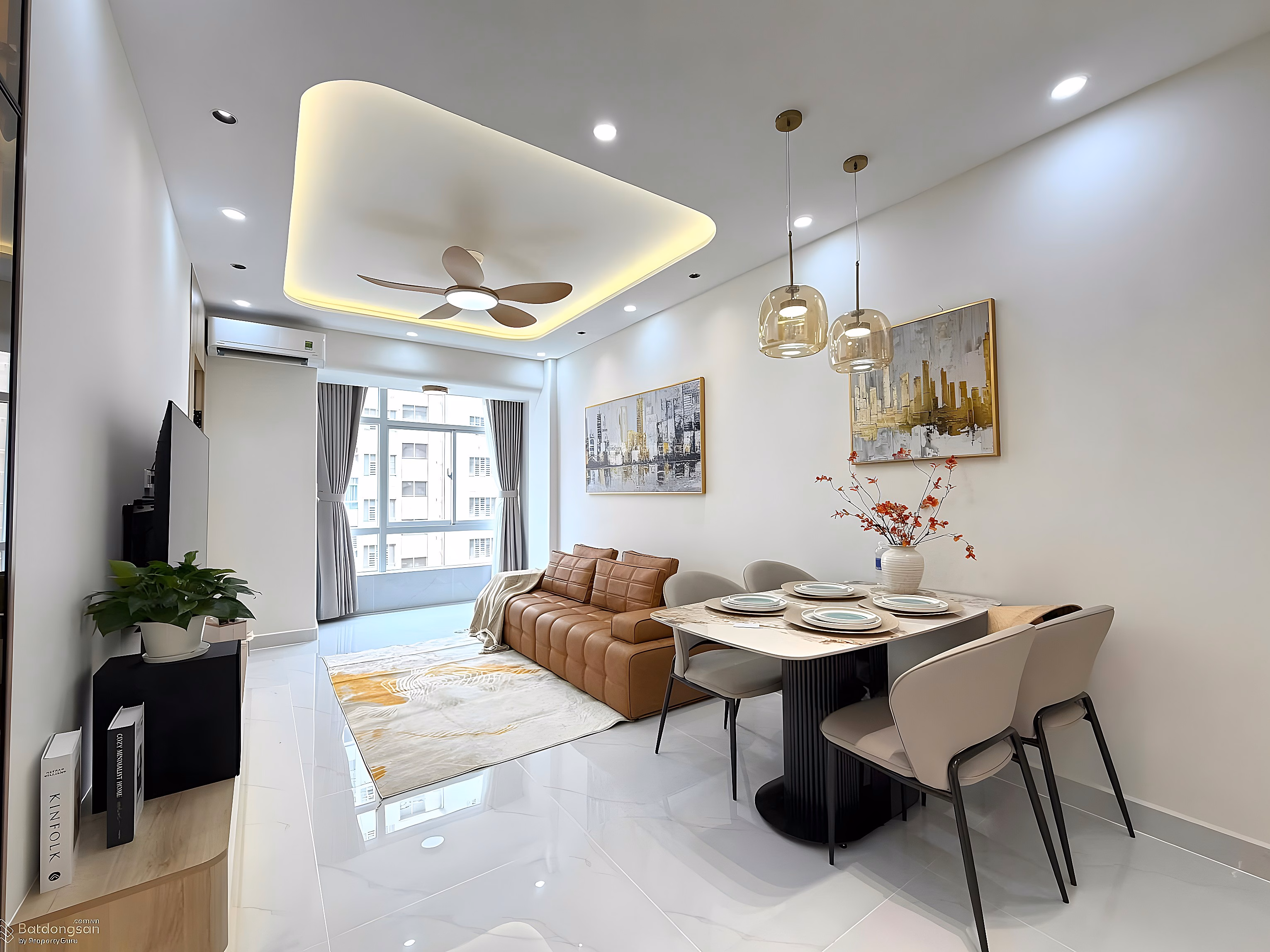 SKY GARDEN 3 APARTMENT FOR SALE, PHU MY HUNG, DISTRICT 7 - 3 BRs, 2 WCs, HIGH QUALITY FURNITURE, ON BOOKING 40 MILLION/MONTH
