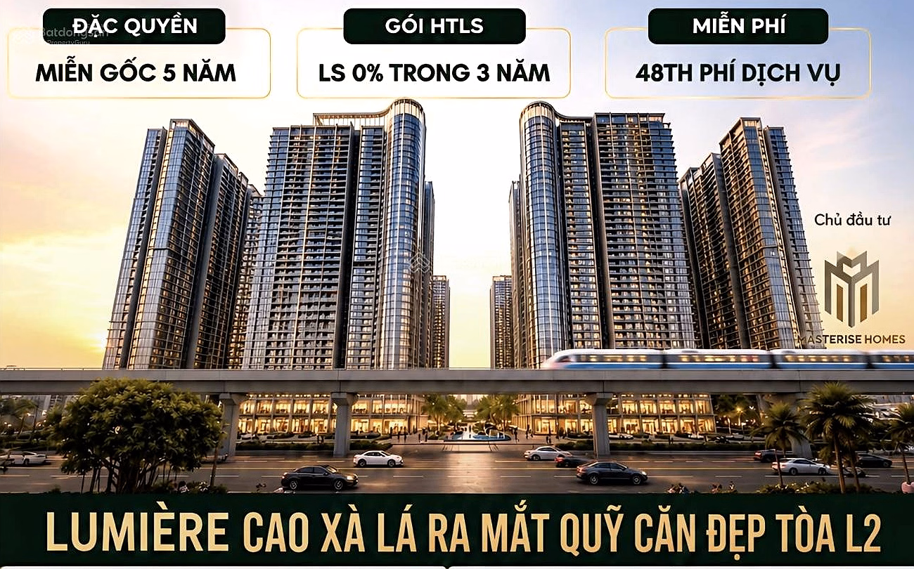 Cao Xa La - Phase II - Building L2 / Lumière Hanoi - Book now to have a beautiful apartment - Thanh Xuan