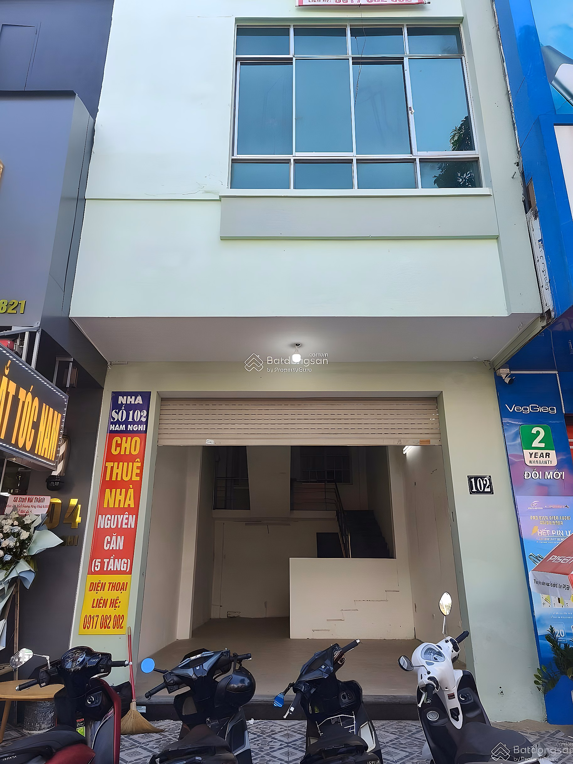 5-storey house for rent in front of Ham Nghi, electronic quarter, Thanh Khe bank. 0886 687 ***