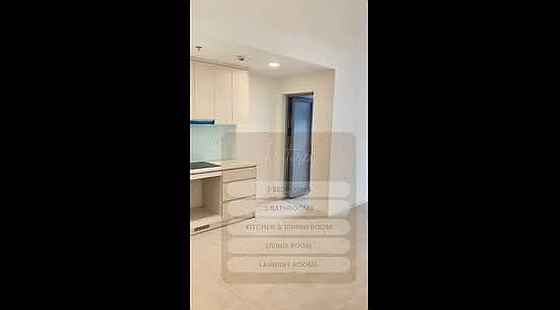 2 bedroom apartment - area 84m² priced at 6 billion 8 with pink book.