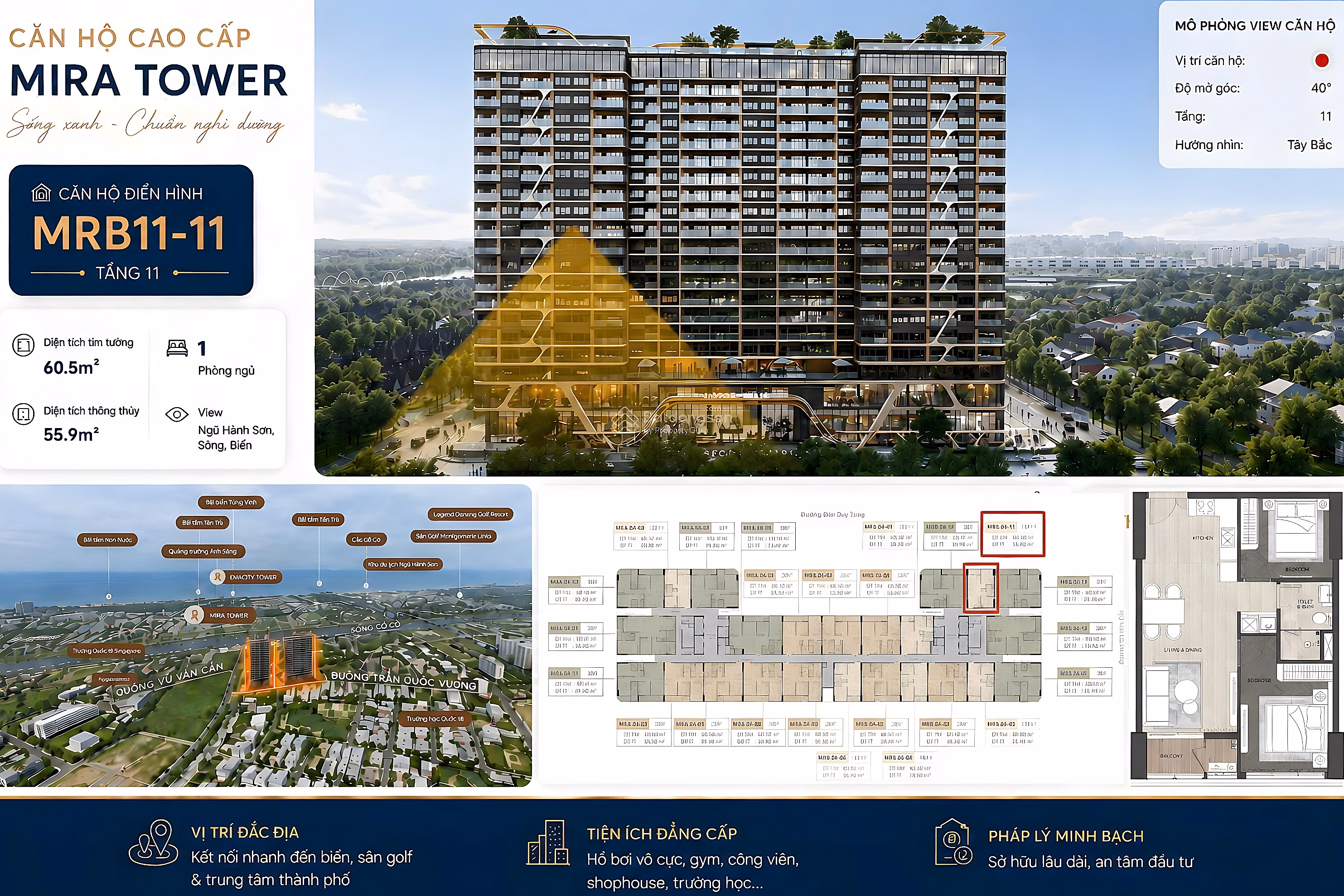 Super cool, just spend 400 million VND to own a 6* apartment at Regal Complex Da Nang