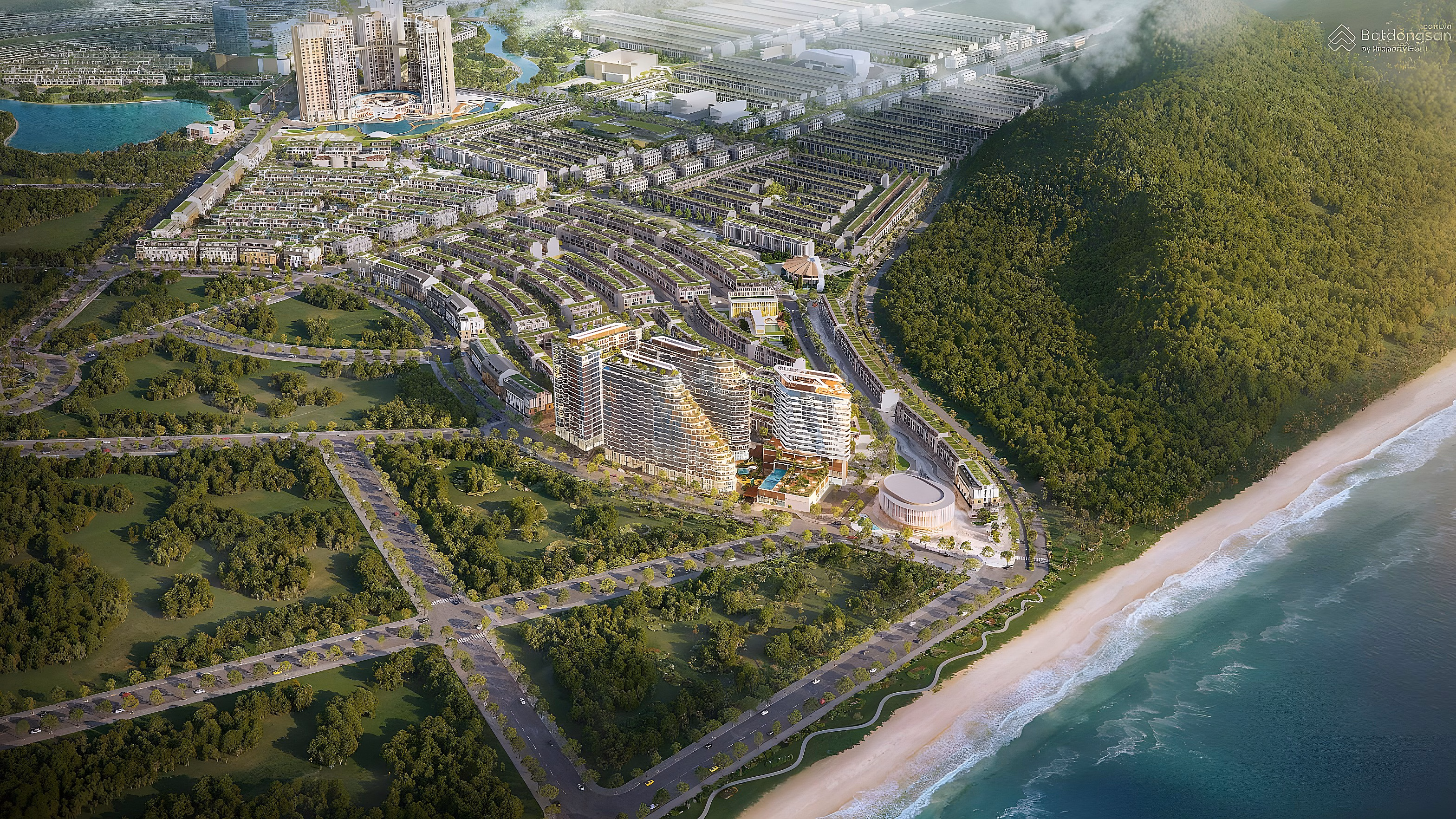 2 bedroom 1 beach apartment facing Southeast, area 53m², price 4 billion VND. Discount up to 18%, long-term red book