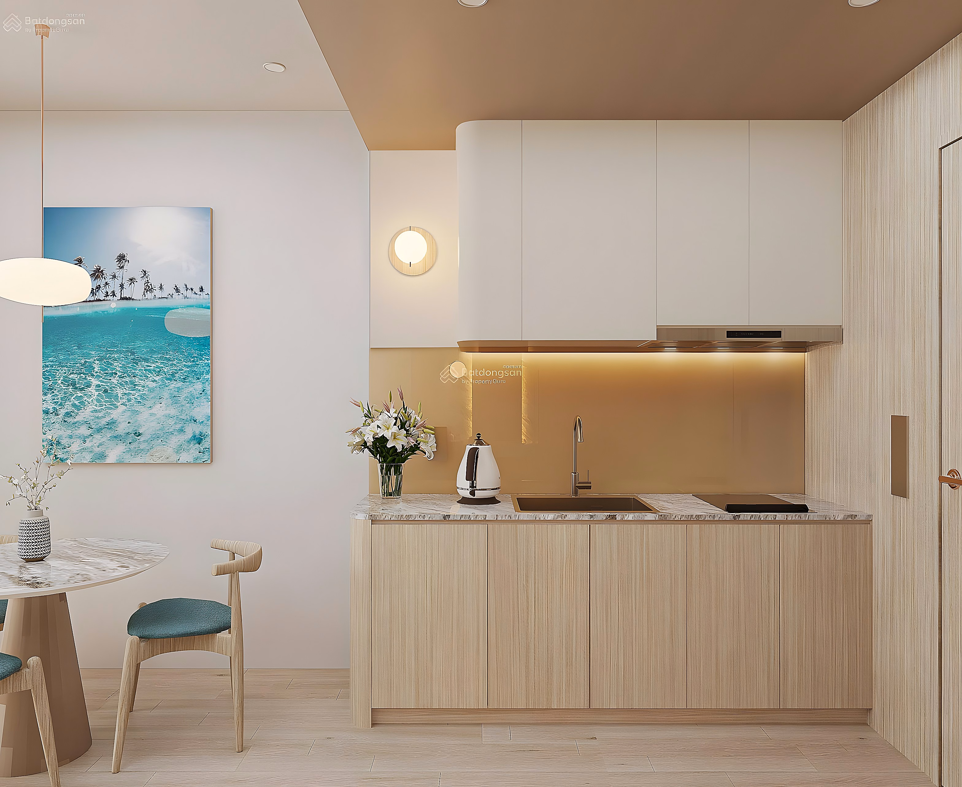 Welcoming APEC 2027 with a beachfront studio apartment, area 28m², facing Southeast at Bai Truong - Phu Quoc