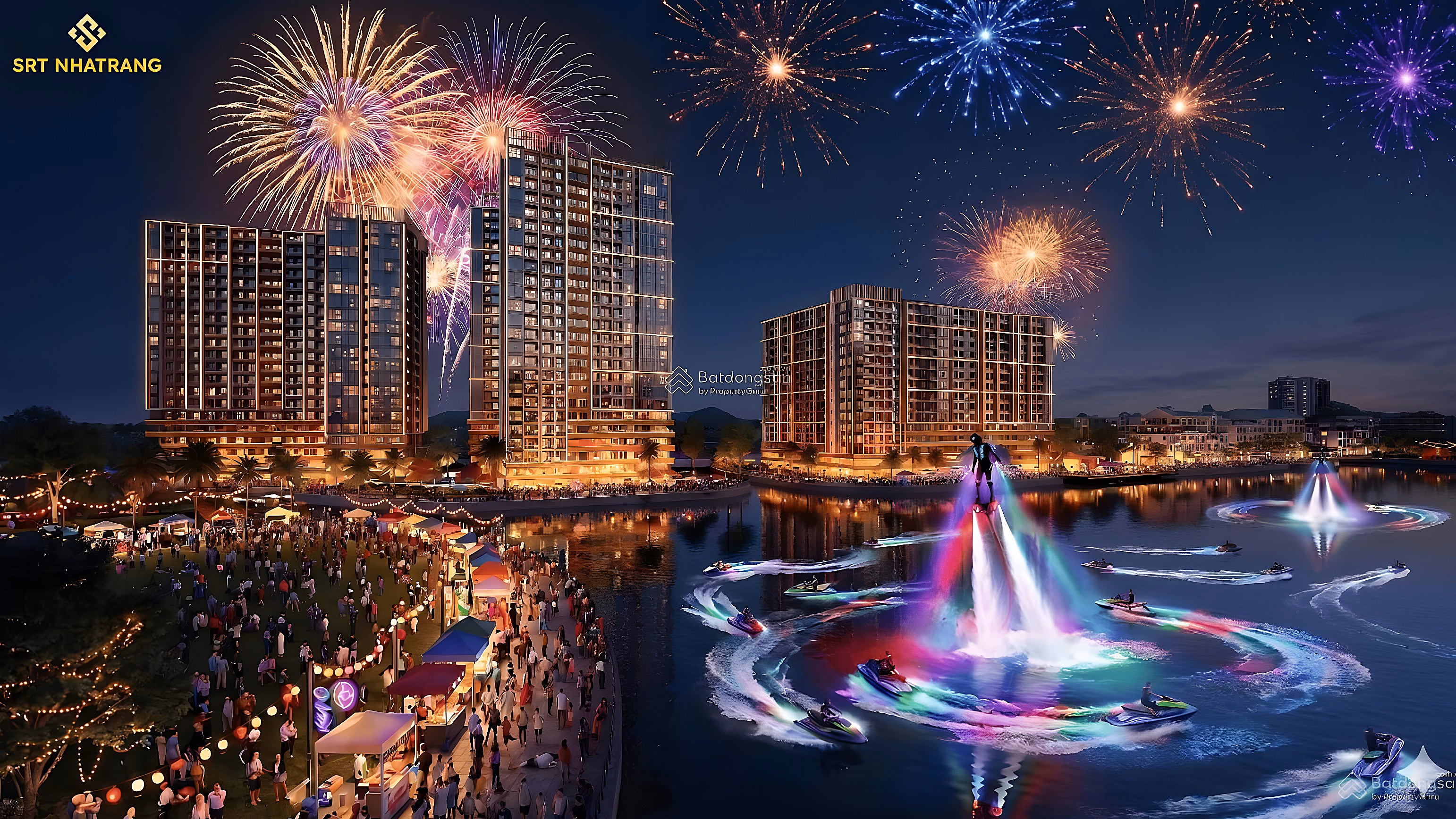 With only 1 apartment with fireworks view, you own a high-end real estate with extremely hot cash flow in Nha Trang