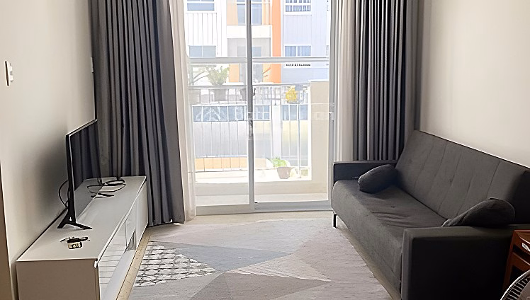Apartment for rent with 2 bedrooms, 2 bathrooms, airy all day, city park view + sea view, price only 6.5 million