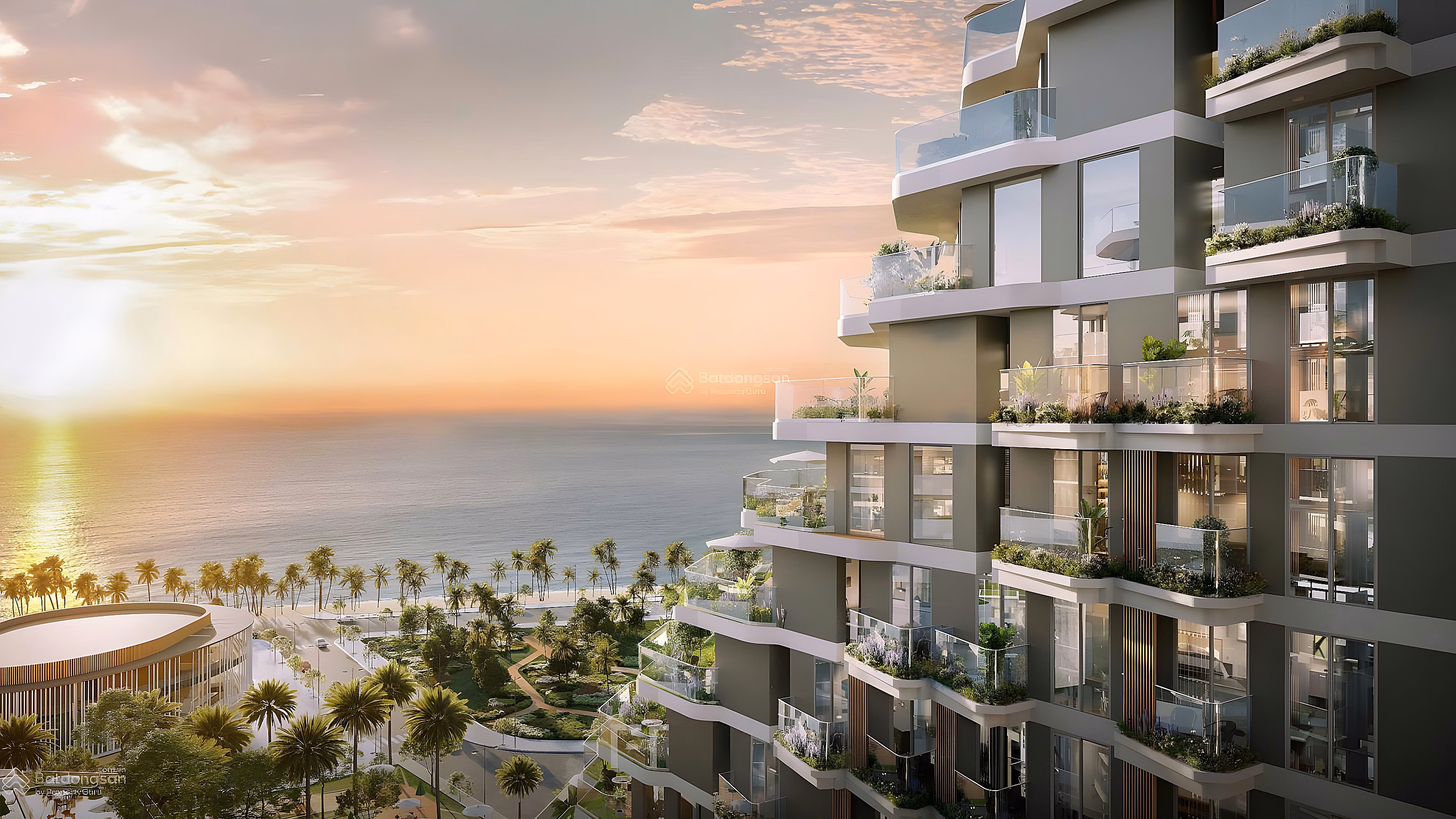 FOR SALE 1BR+ APARTMENT, 44.35m2, SEWARD FACING ON BILLION DOLL Street, DT975 AT TRUONG BEACH, 18% deposit, WITH RED BOOK