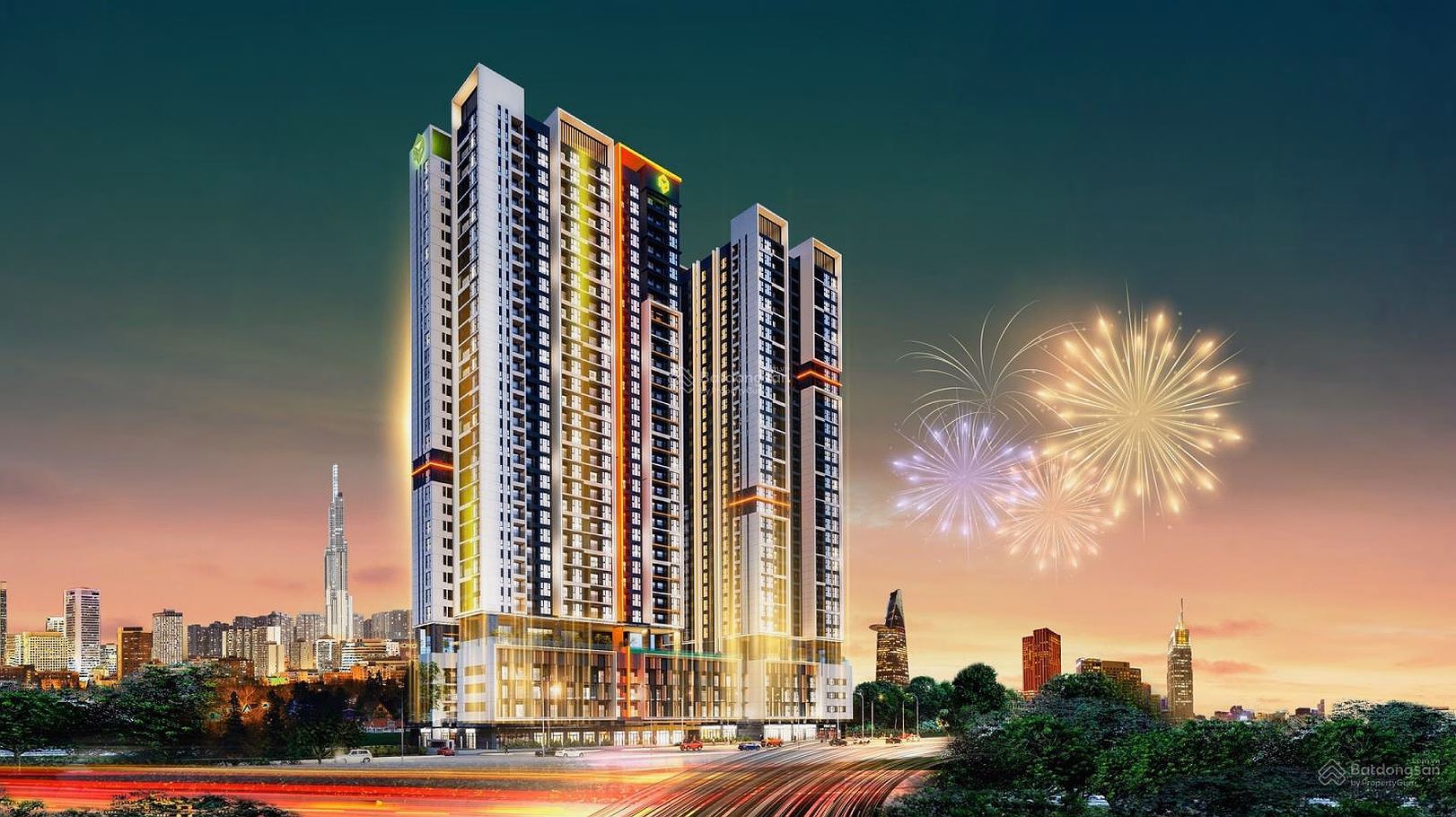 Urgent sale of The Park Avenue 2 bedrooms - 73.8m2 - 6.3 billion view 3/2 floors beautiful project with 4 street view view available