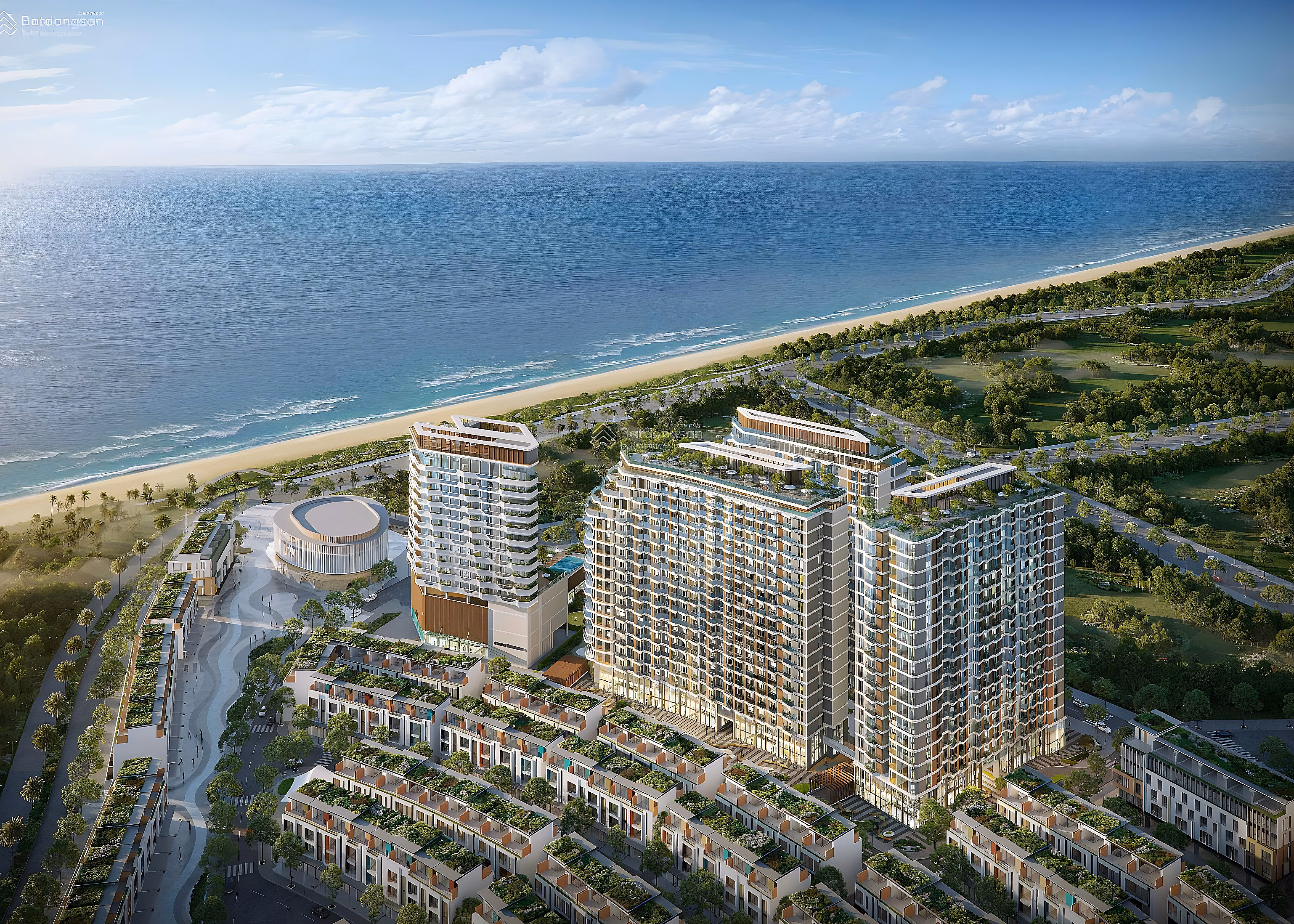 SUPER PRODUCT 1BR+1 HOTTEST BEACH AT TRUONG BEACH, Area 50m2, ENERGY ORIENTATION, AIR VIEW, PRICE 3.8 BILLION